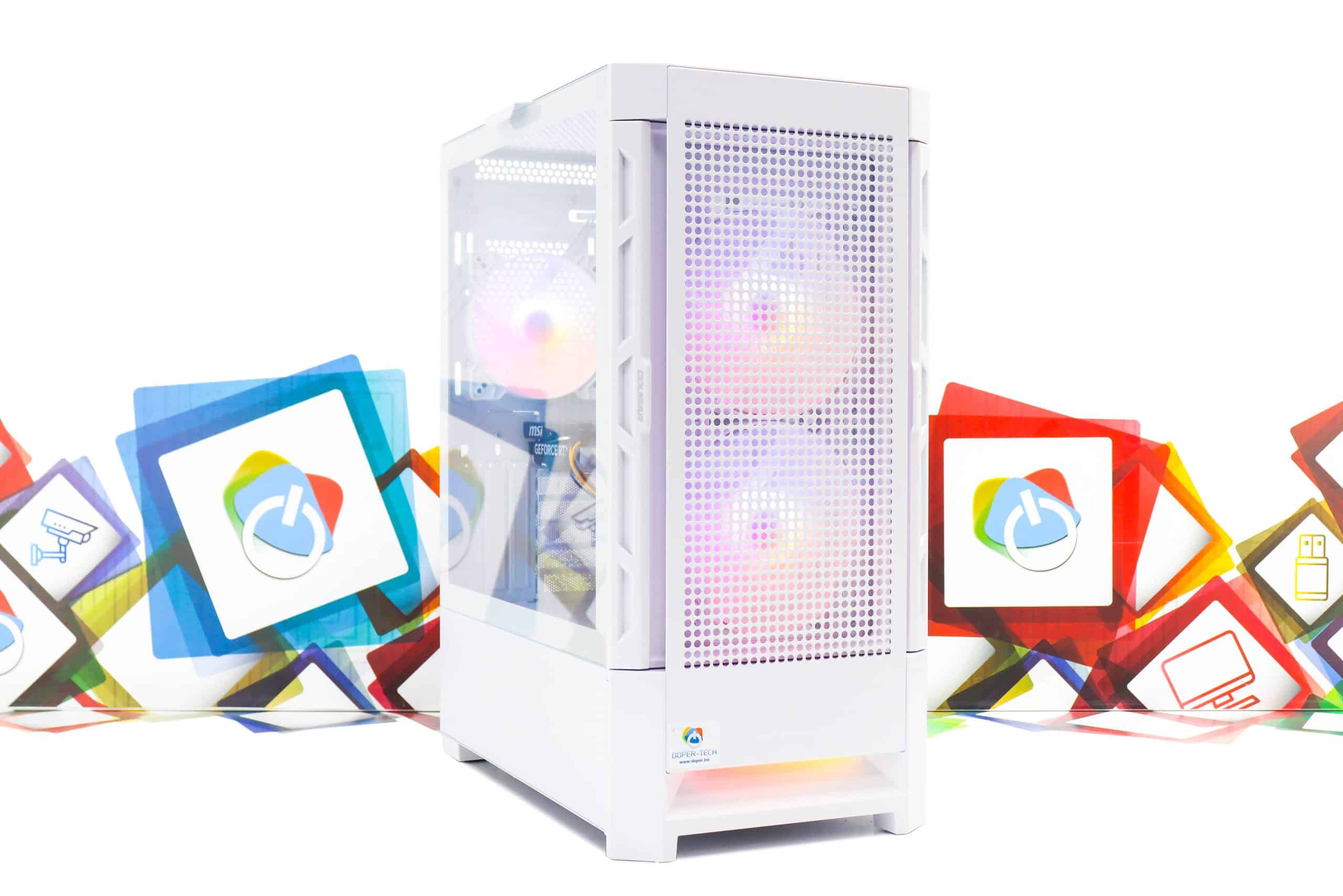 Gaming PC Airface W-07 i5-14400F RTX 5050 500GB SSD 16GB DDR4 - Slika 3