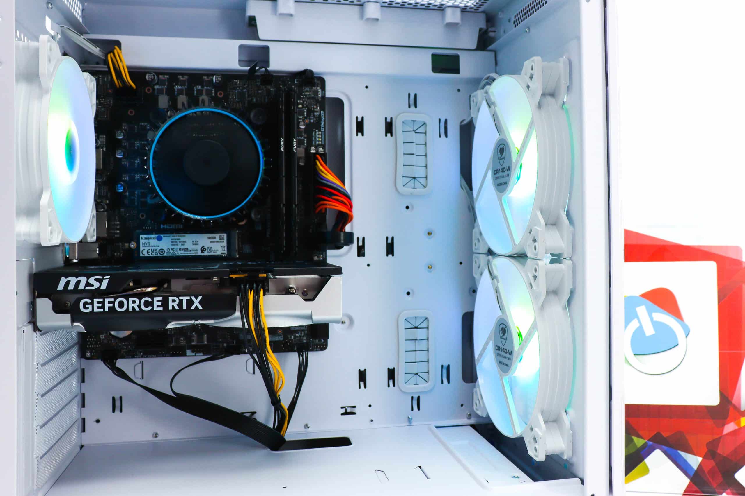 Gaming PC Airface W-07 i5-14400F RTX 5050 500GB SSD 16GB DDR4 - Slika 9