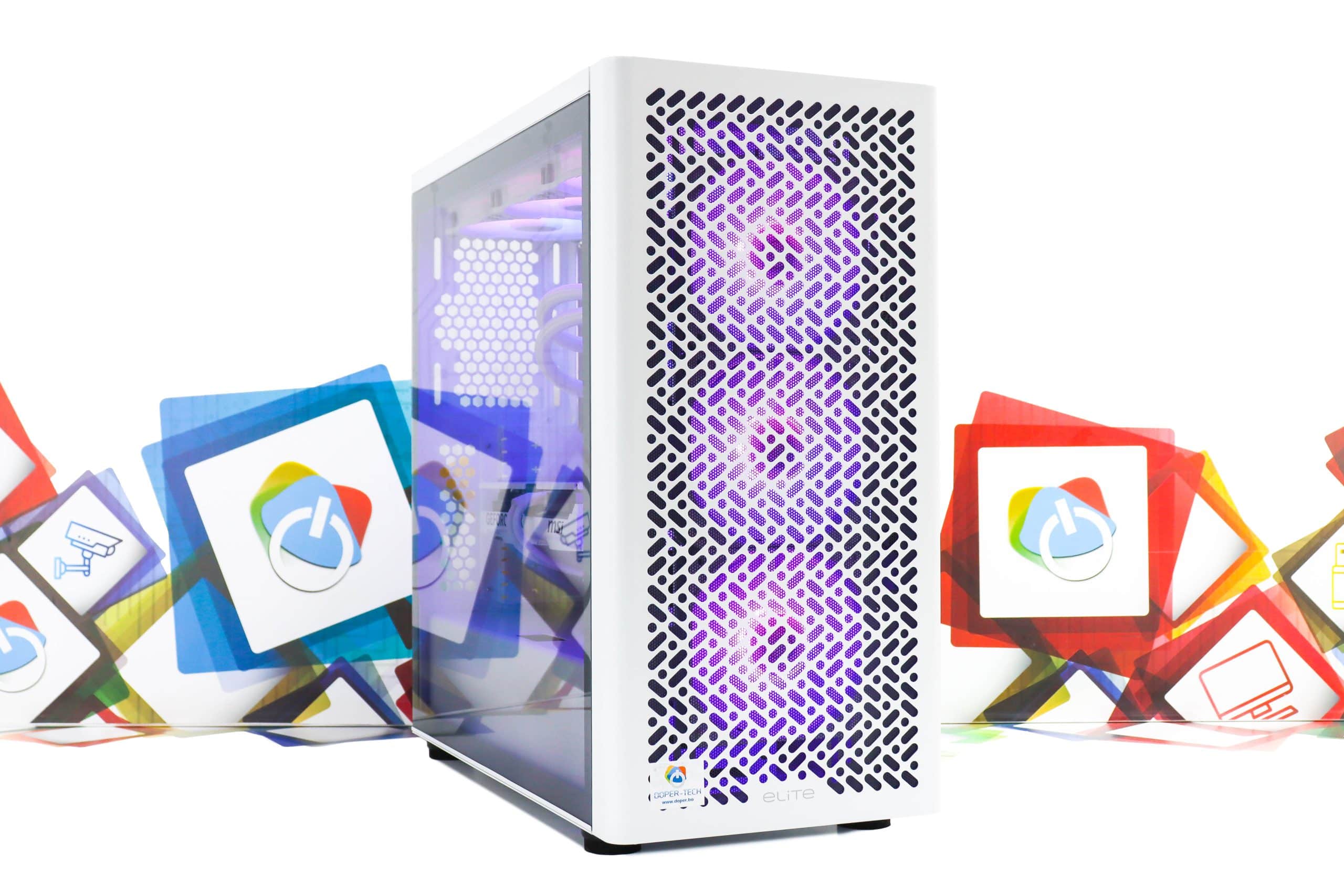 Gaming PC CM Elite 502-05W R5 9600X RTX 5070 1TB SSD 32GB DDR5 - Slika 3