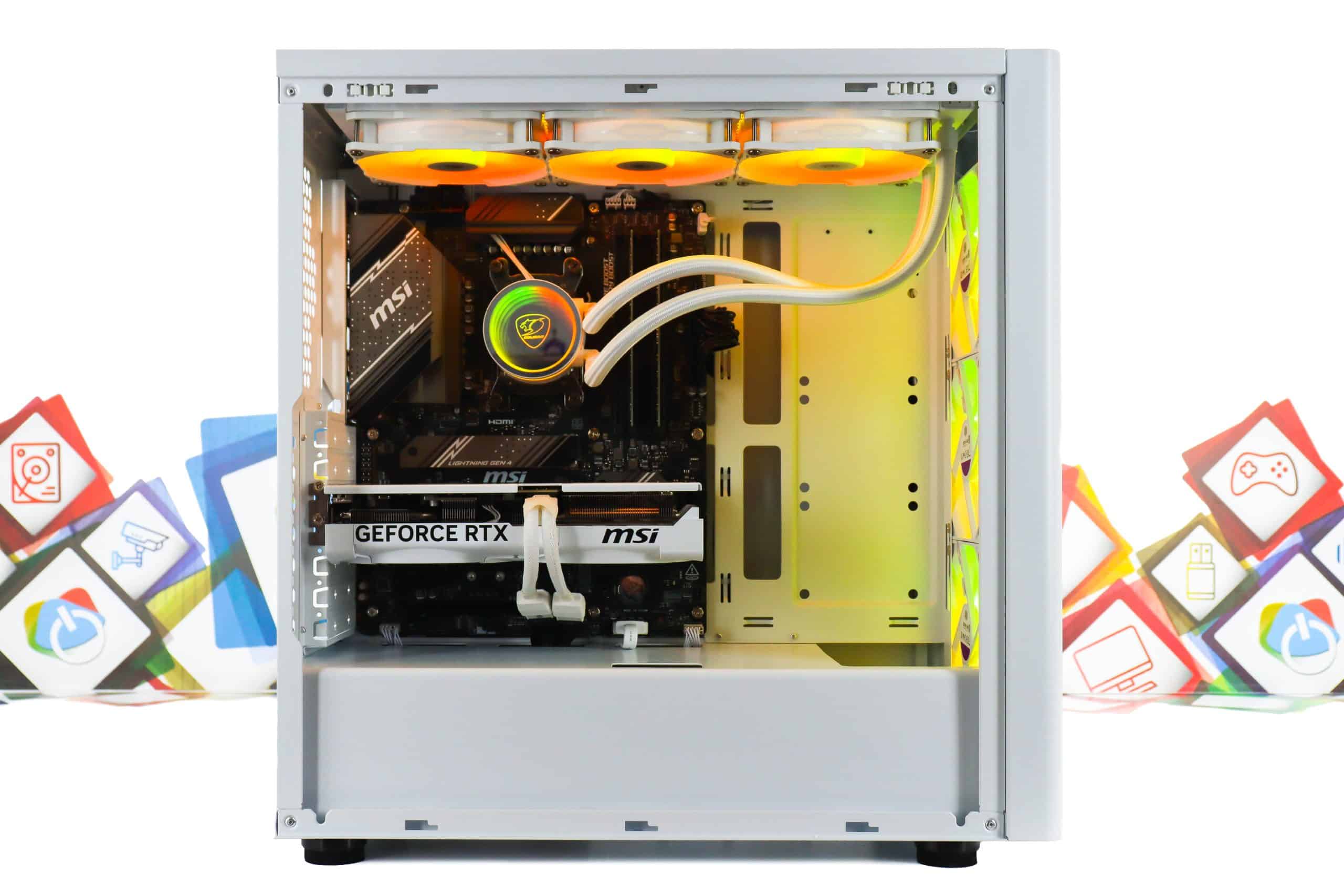 Gaming PC CM Elite 502-05W R5 9600X RTX 5070 1TB SSD 32GB DDR5 - Slika 8