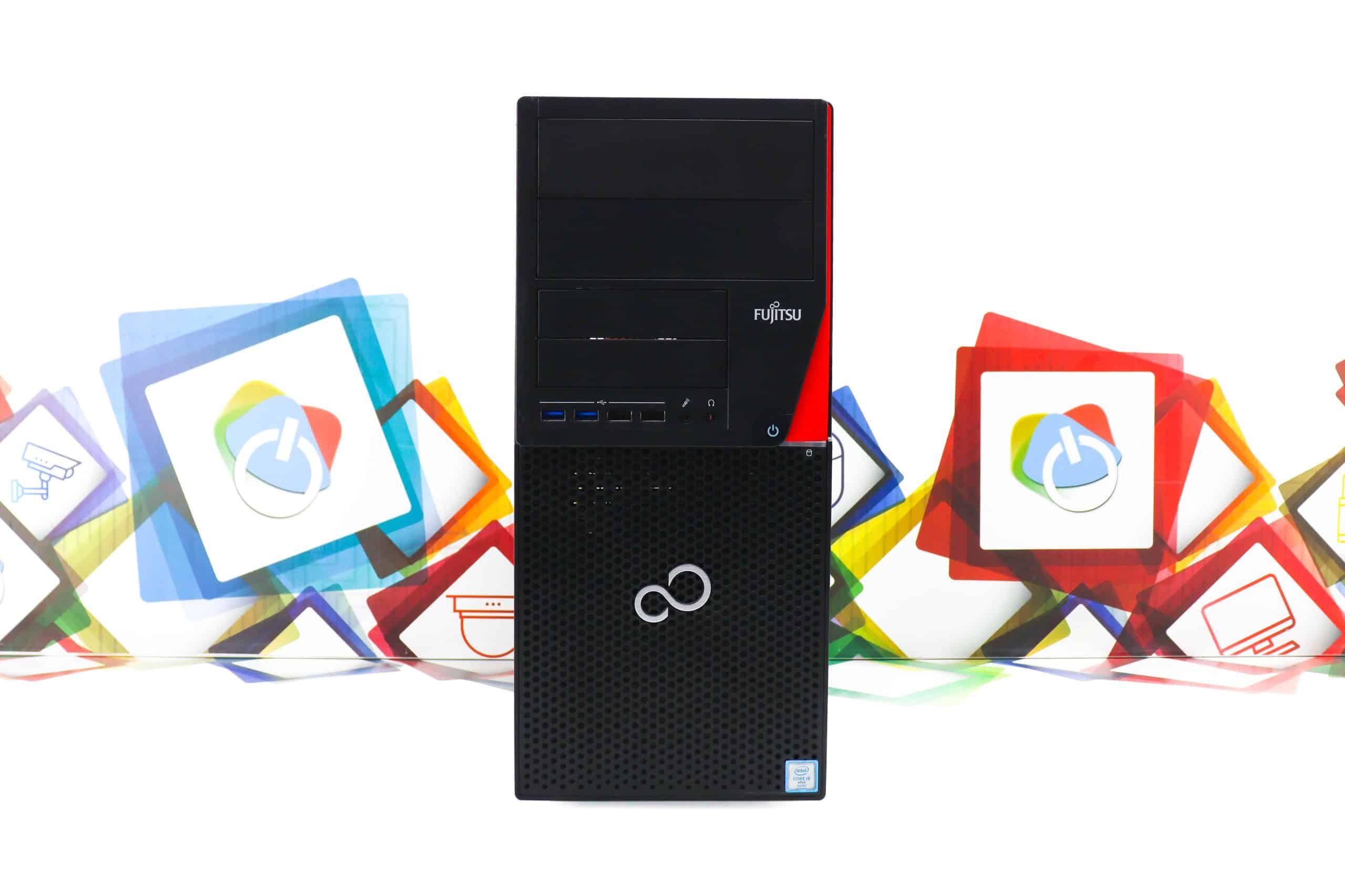 Office uredski set Fujitsu P756 Tower + Fujitsu B27-8 TE Pro 27" - Slika 13