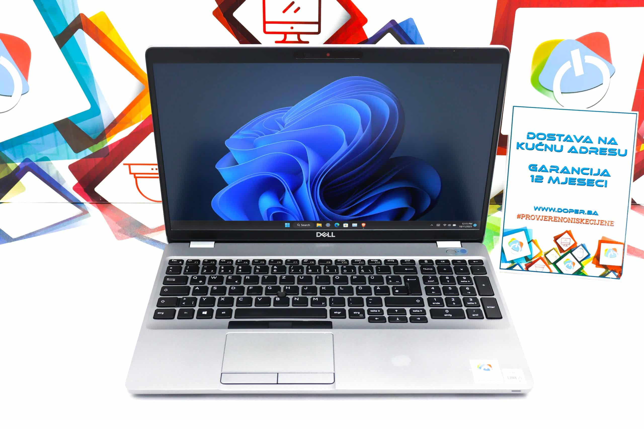 Laptop Dell Latitude 5510 i5-10310u 256GB SSD 8GB DDR4 15,6''