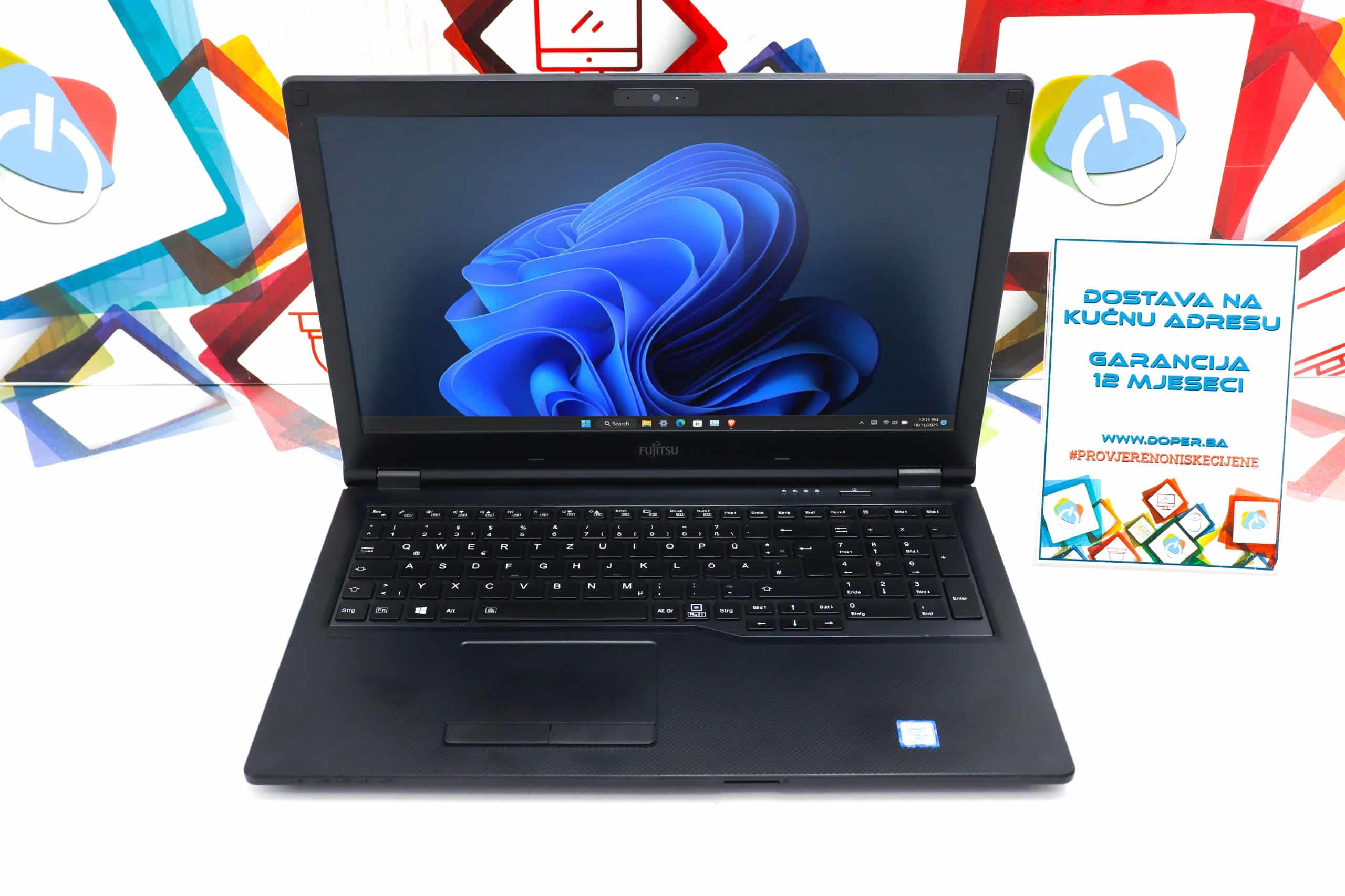 Laptop Fujitsu E559 i5-8365u 256GB SSD 8GB DDR4 15,6" - Slika 4