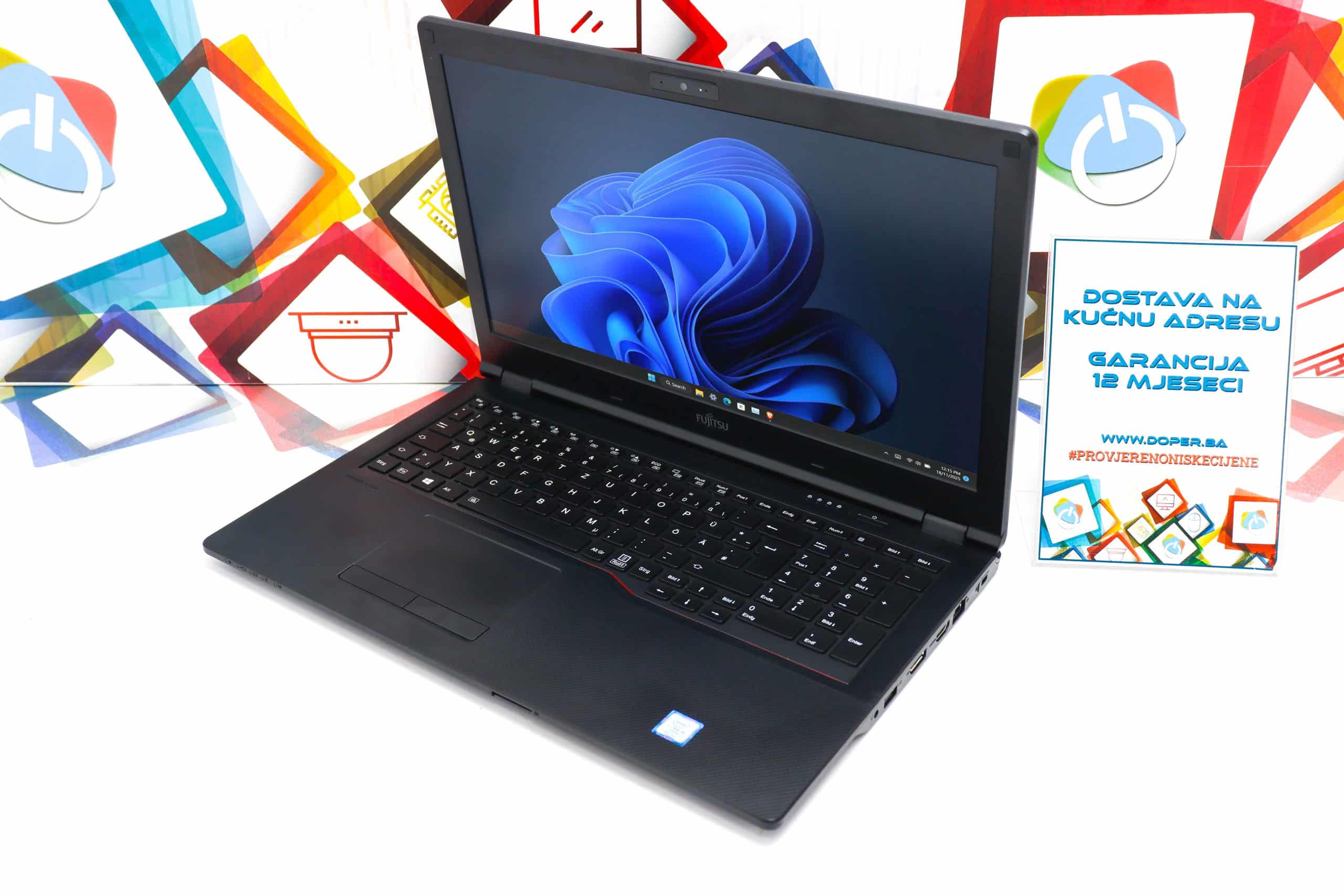 Laptop Fujitsu E559 i5-8365u 256GB SSD 8GB DDR4 15,6" - Slika 5