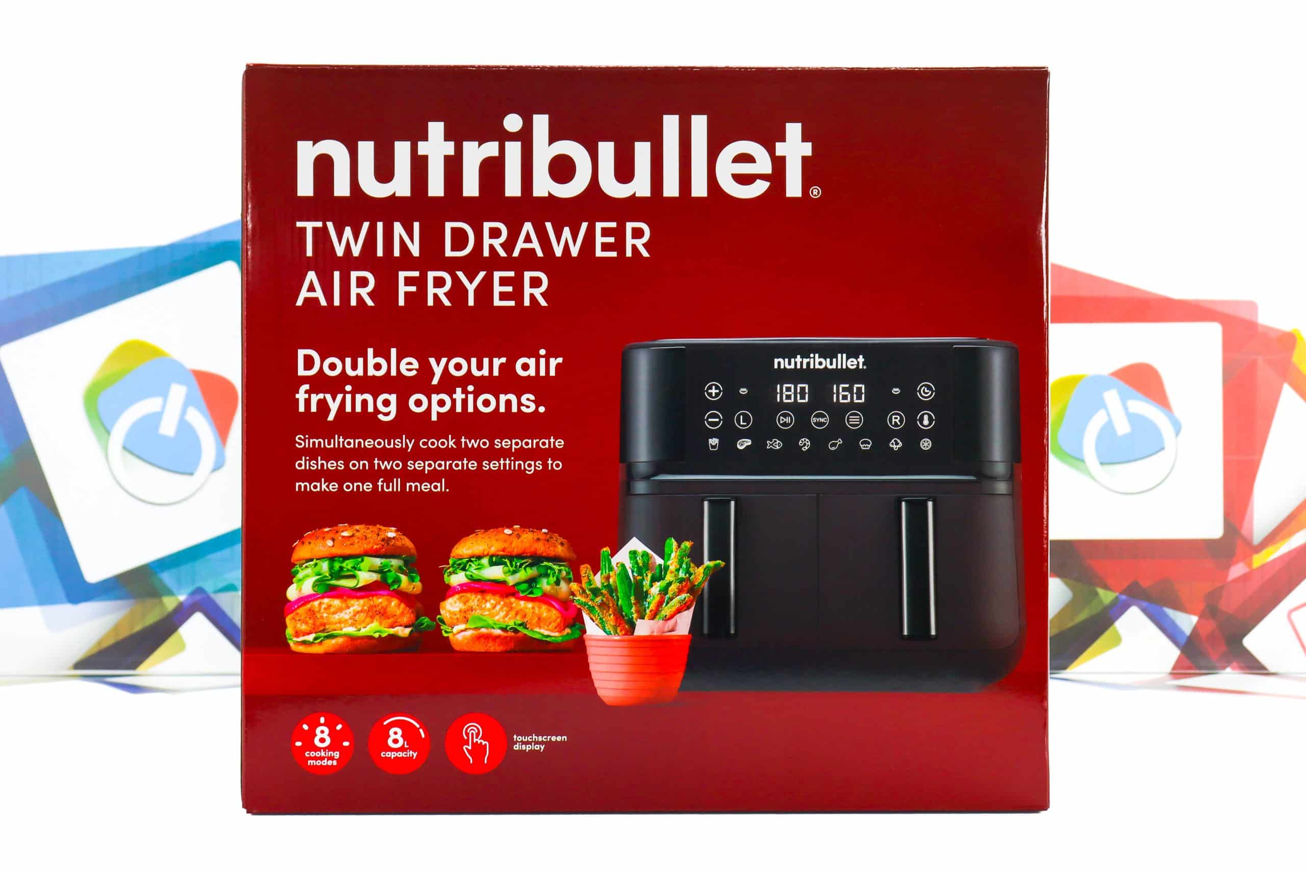 Friteza na vrući zrak Nutribullet Twin Drawer NBA081B