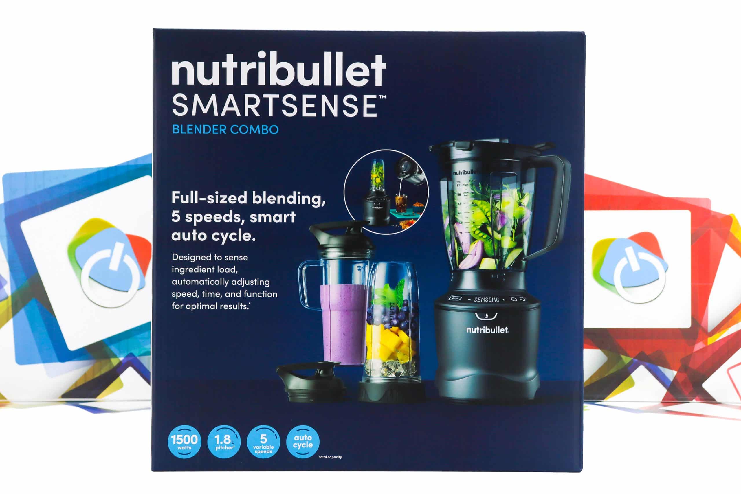 Blender Nutribullet NBF550DG SmartSense Combo 1500W