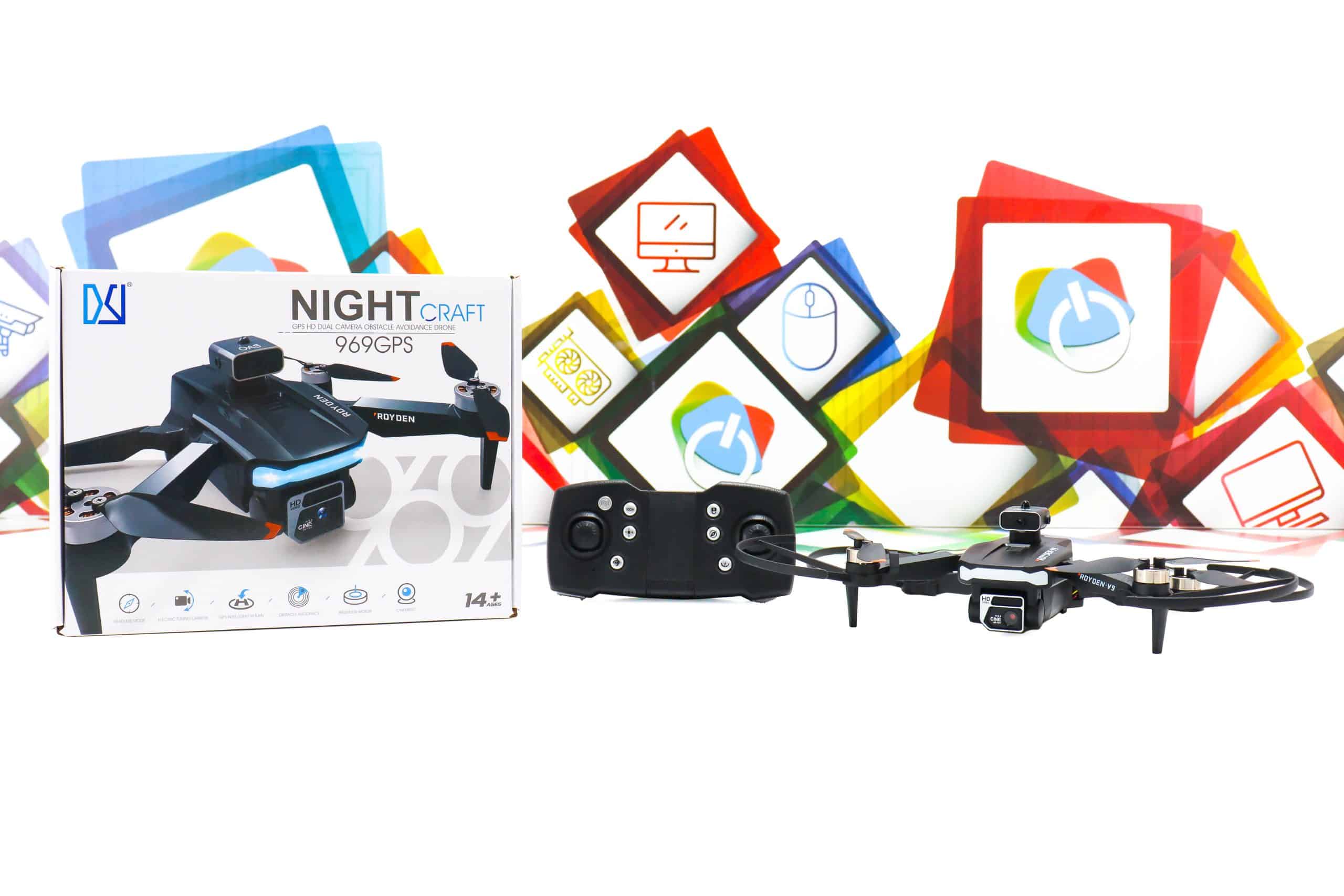 Dron Night Craft 969 GPS sa kamerom