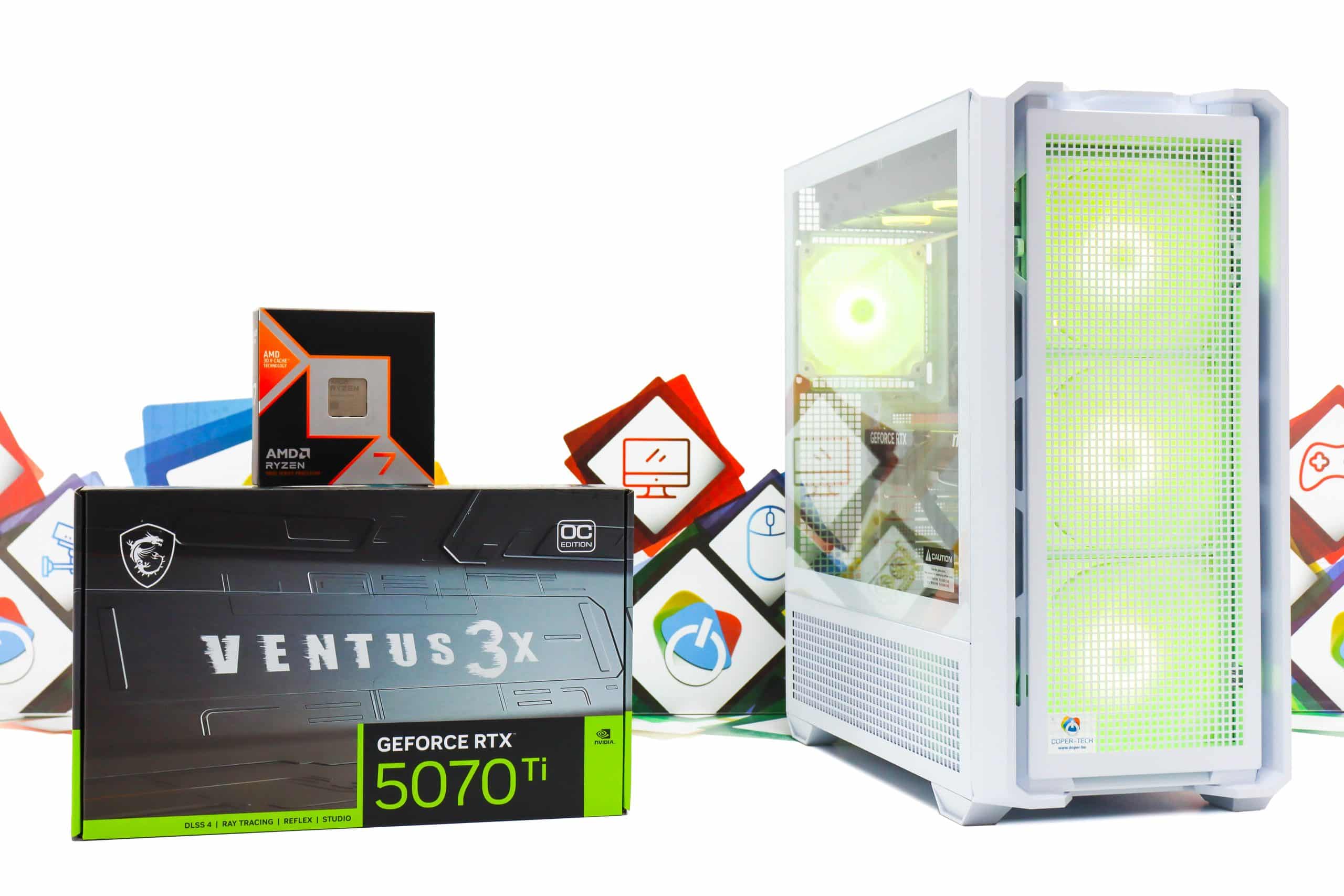 Gaming PC Cougar MX600-20 R7 9800X3D RTX 5070 Ti 2TB SSD 64GB DDR5 - Slika 2