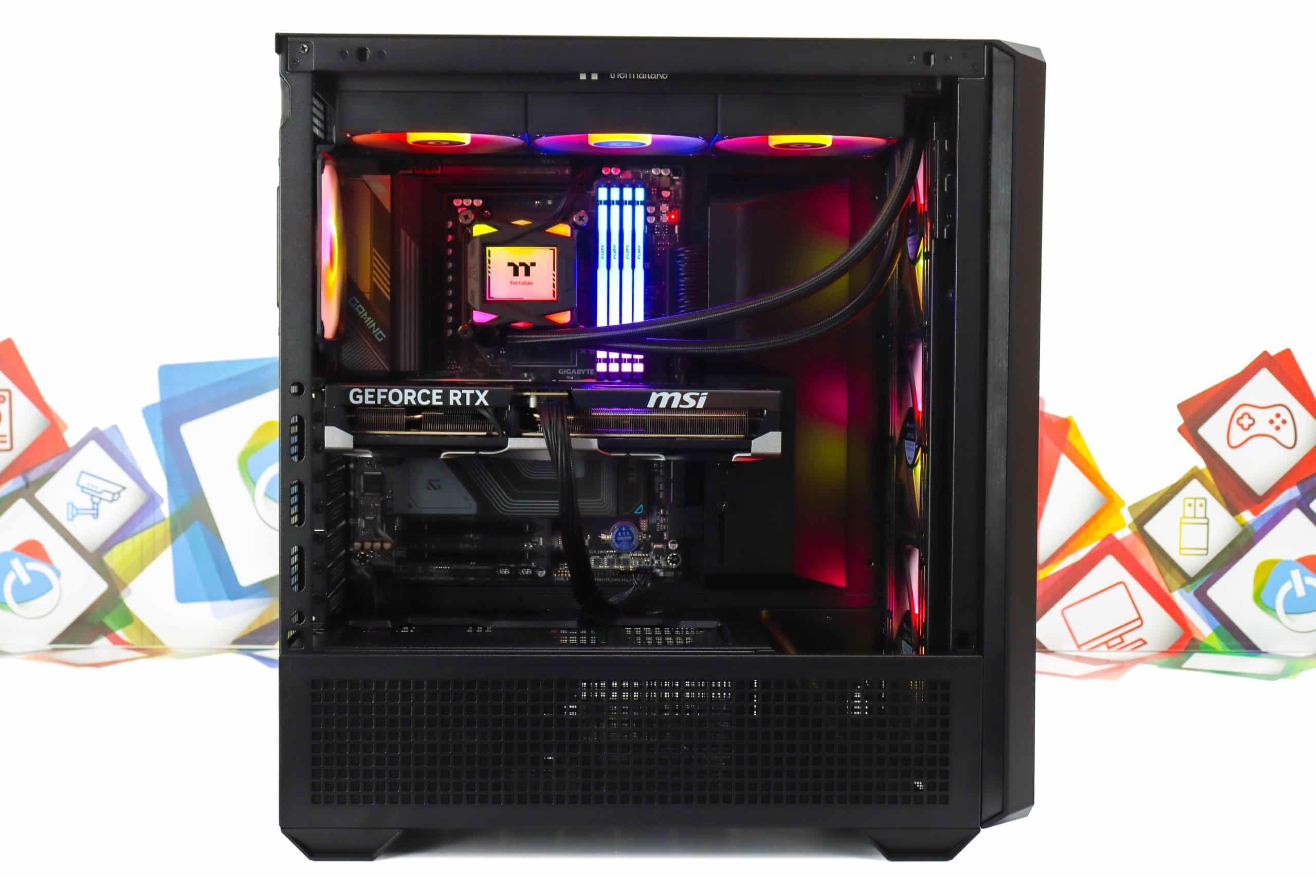 Gaming PC Cougar MX600-21B R9 7900 RTX 5070 Ti 2TB SSD 128GB DDR5 - Slika 8
