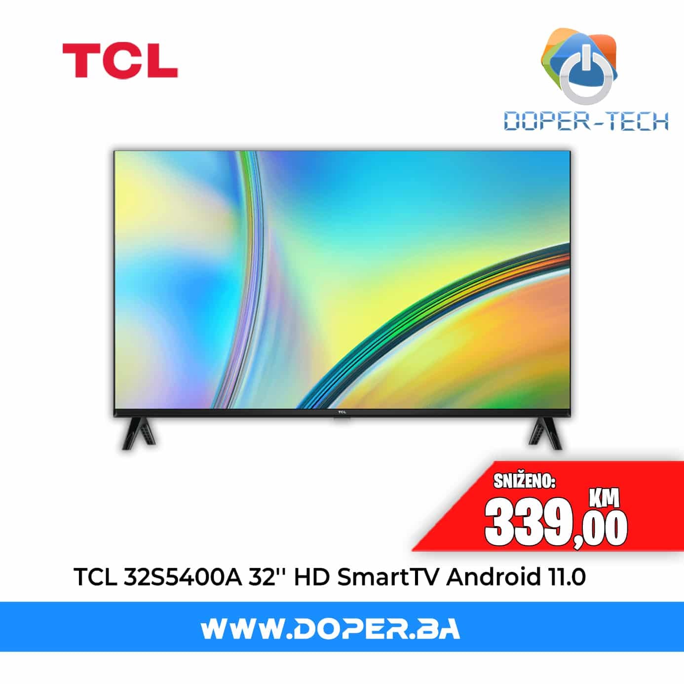 TV TCL 32S5400A 32'' HD Smart Android