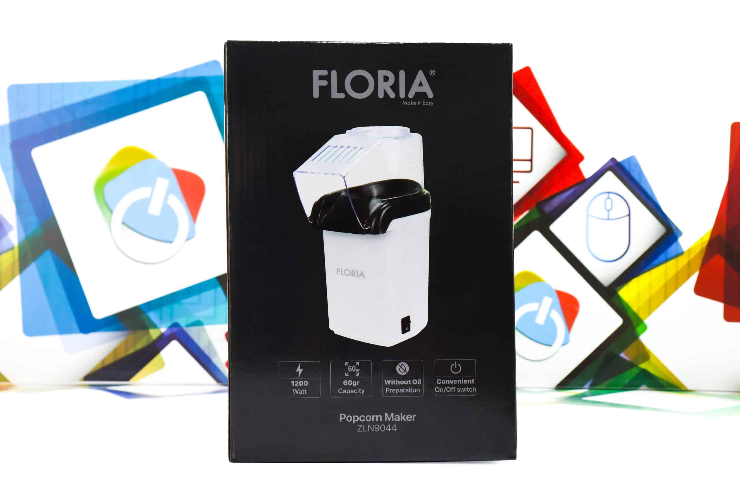 Aparat za kokice Floria ZLN9044 Popcorn Maker 1200W