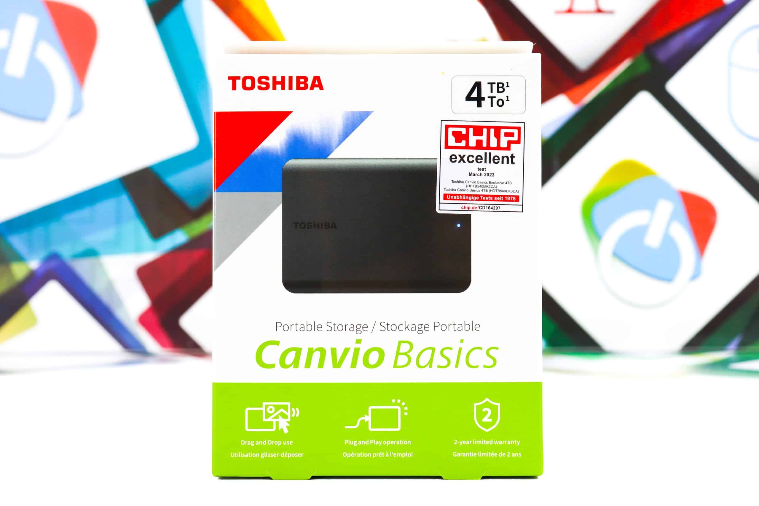 Externi HDD 4TB Toshiba Canvio Basics USB 3.2