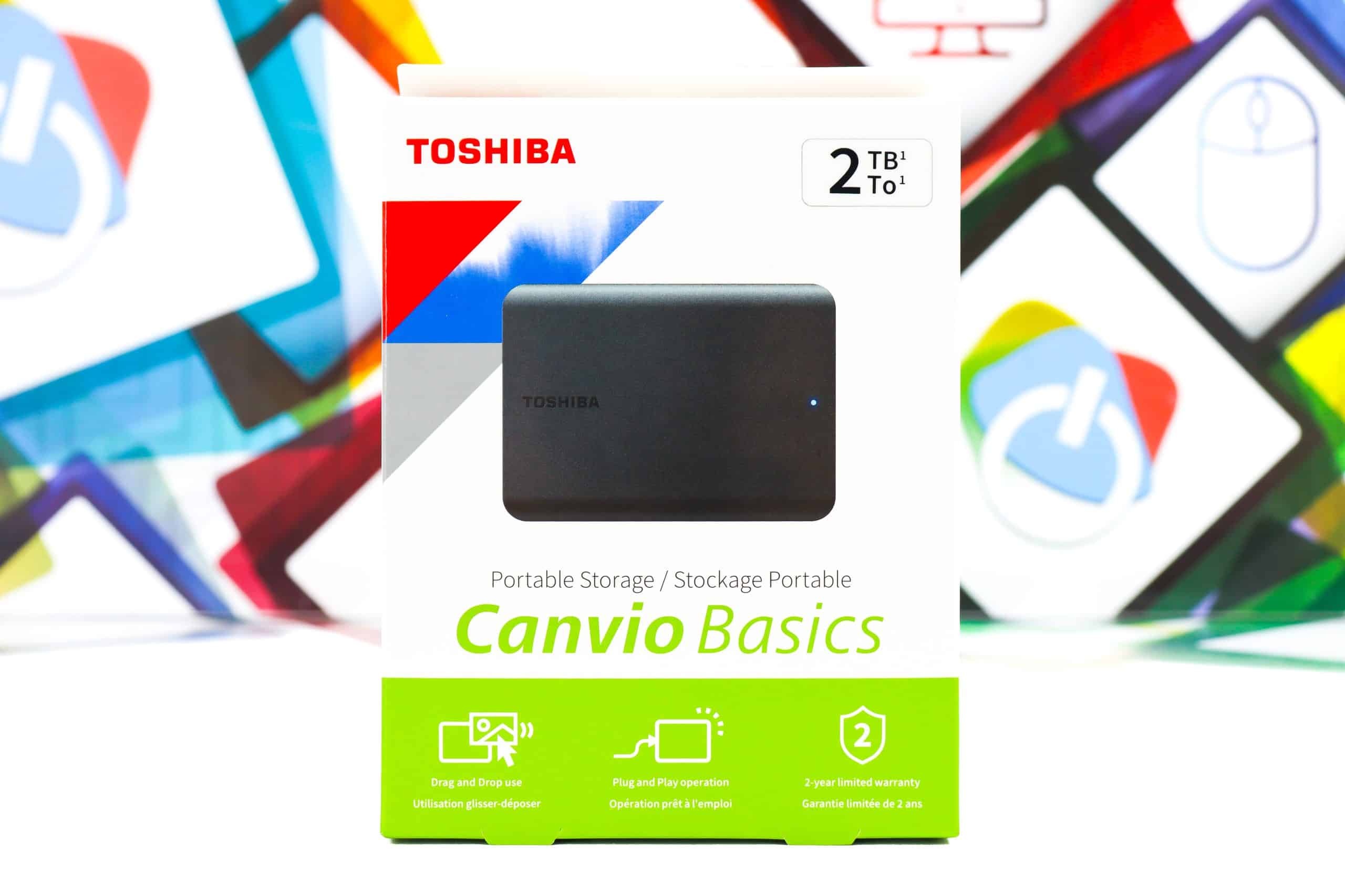 Externi HDD 2TB Toshiba Canvio Basics USB 3.2