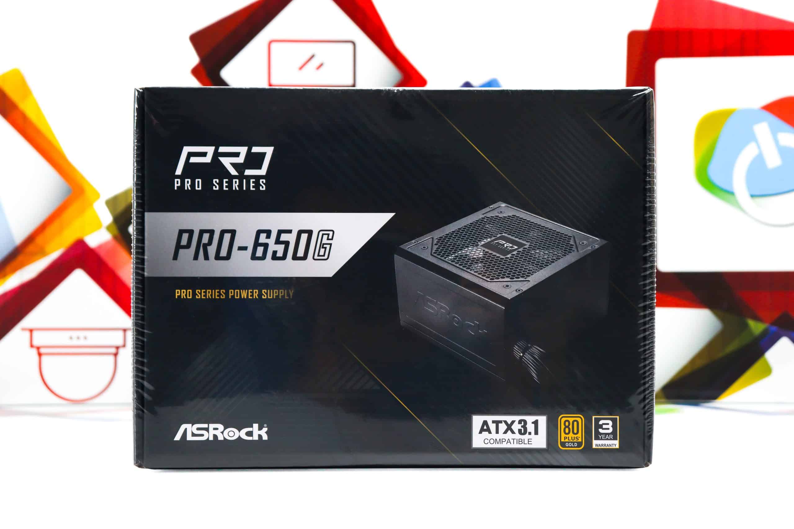 Napojna jedinica AsRock PRO-650G 650W 80+ Gold
