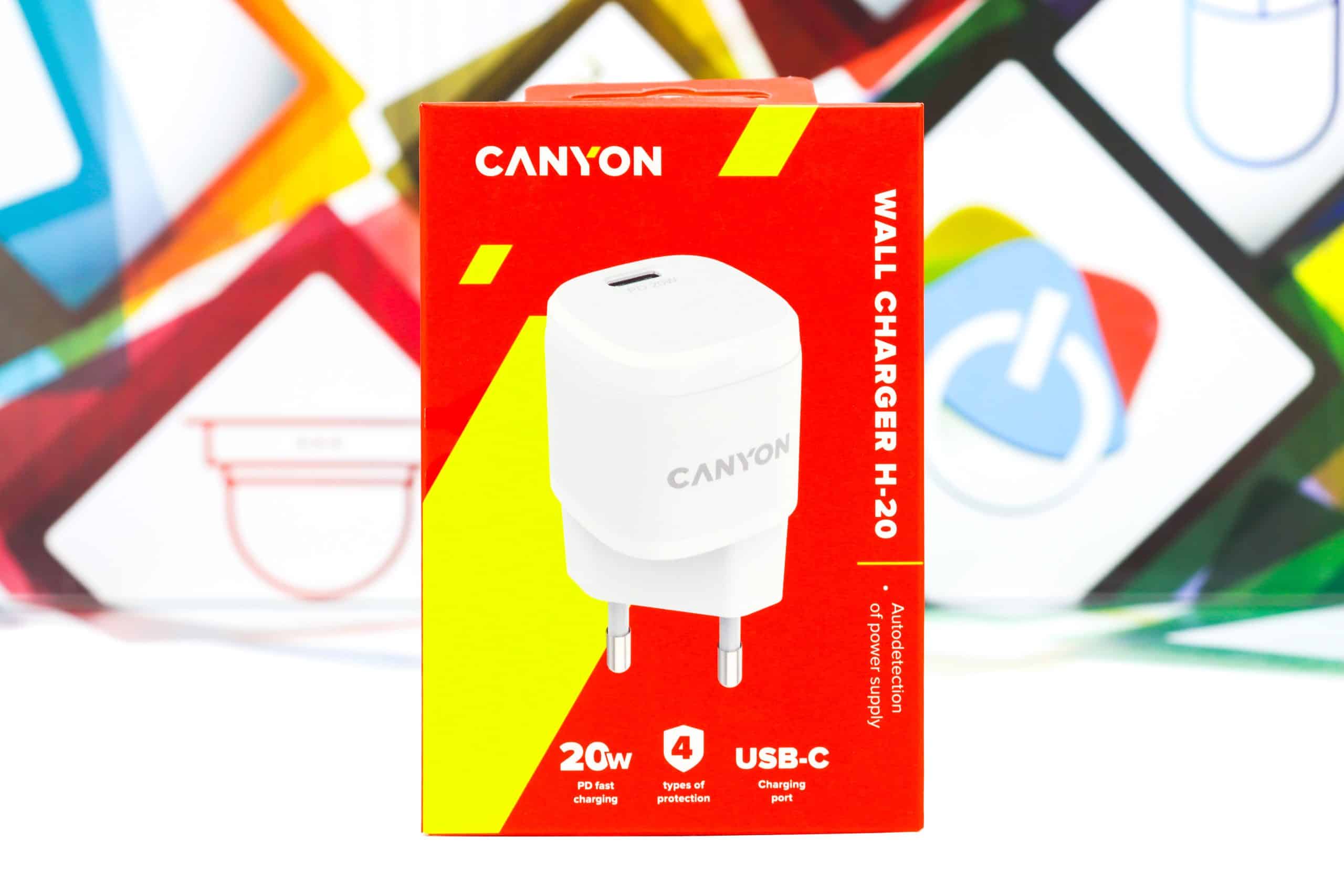 Kućni punjač Canyon Wall Charger H-20-05 20W