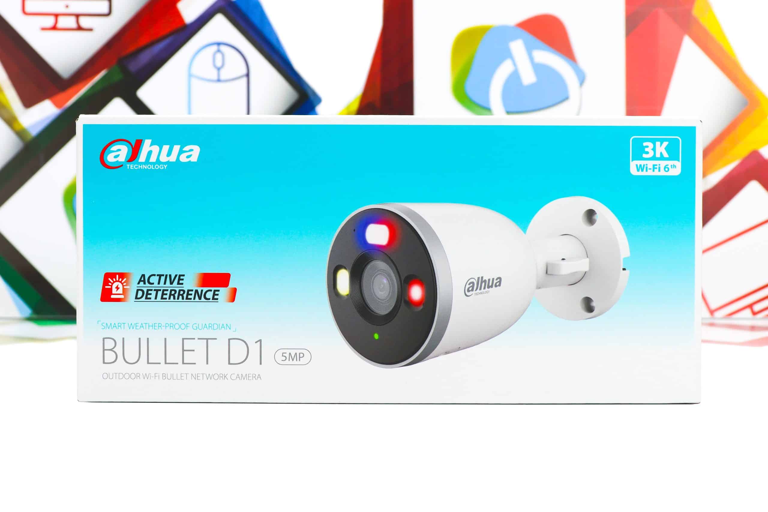 Nadzorna kamera Dahua Bullet D1 F5D-PV 5.0MP 3K WiFi