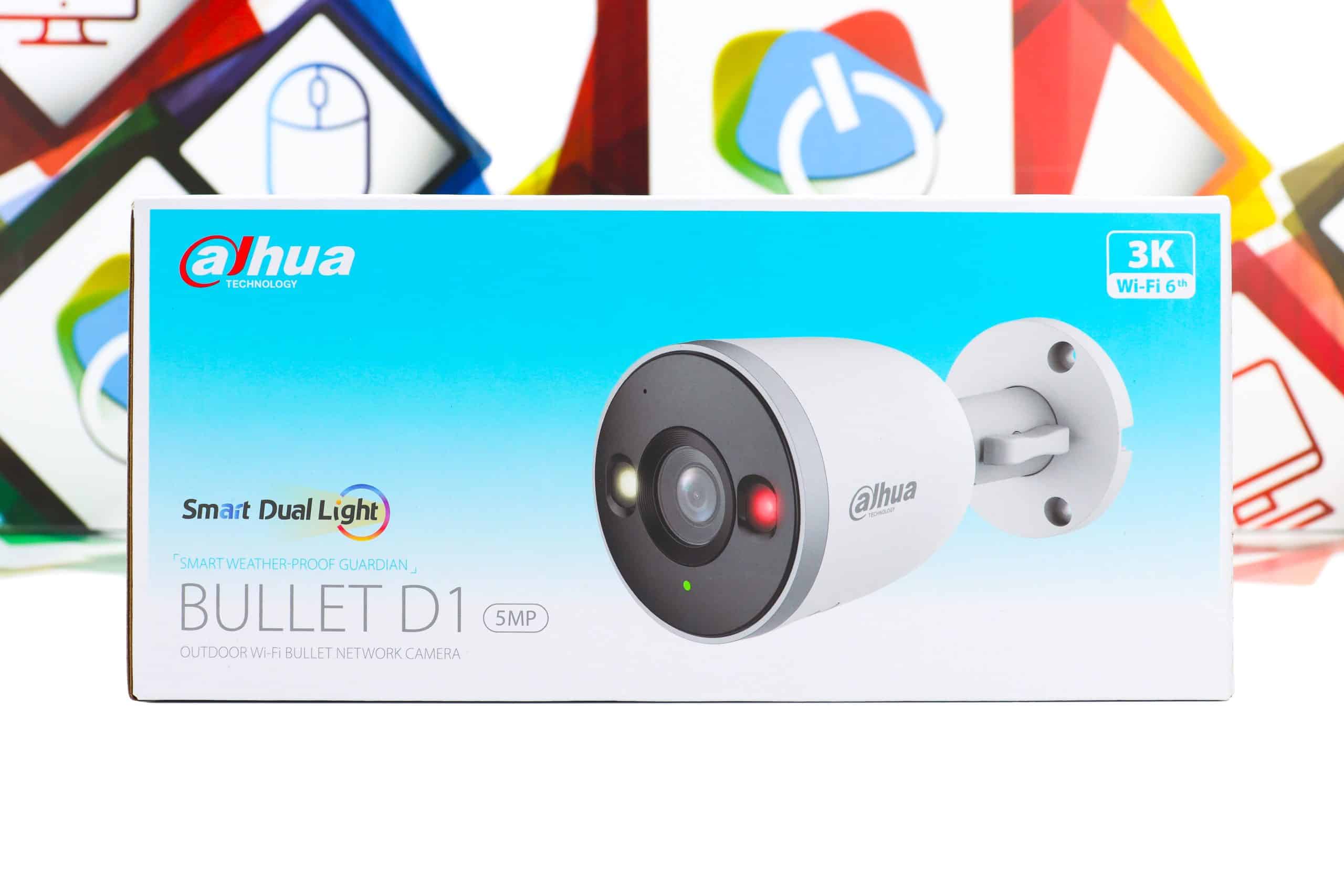 Nadzorna kamera Dahua Bullet D1 F5D-IL 5.0MP 3K WiFi