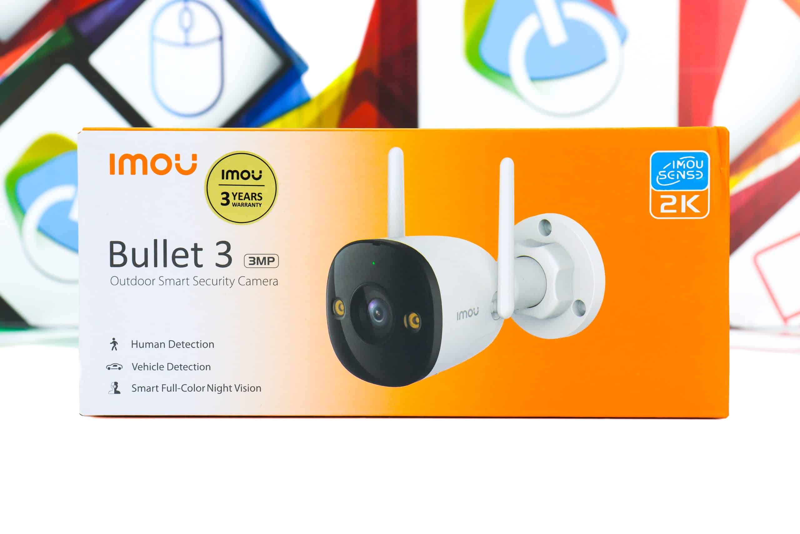 Nadzorna kamera IMOU Bullet 3 3MP 2K WiFi 2,8mm