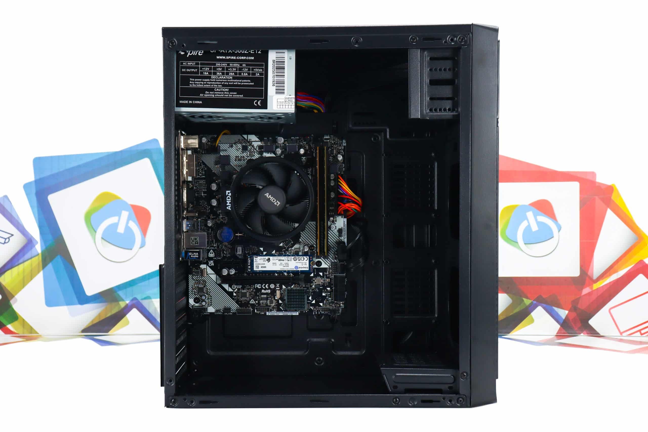 Office PC Spire Supreme-08A R3 3200G 500GB SSD 16GB DDR4 - Slika 7