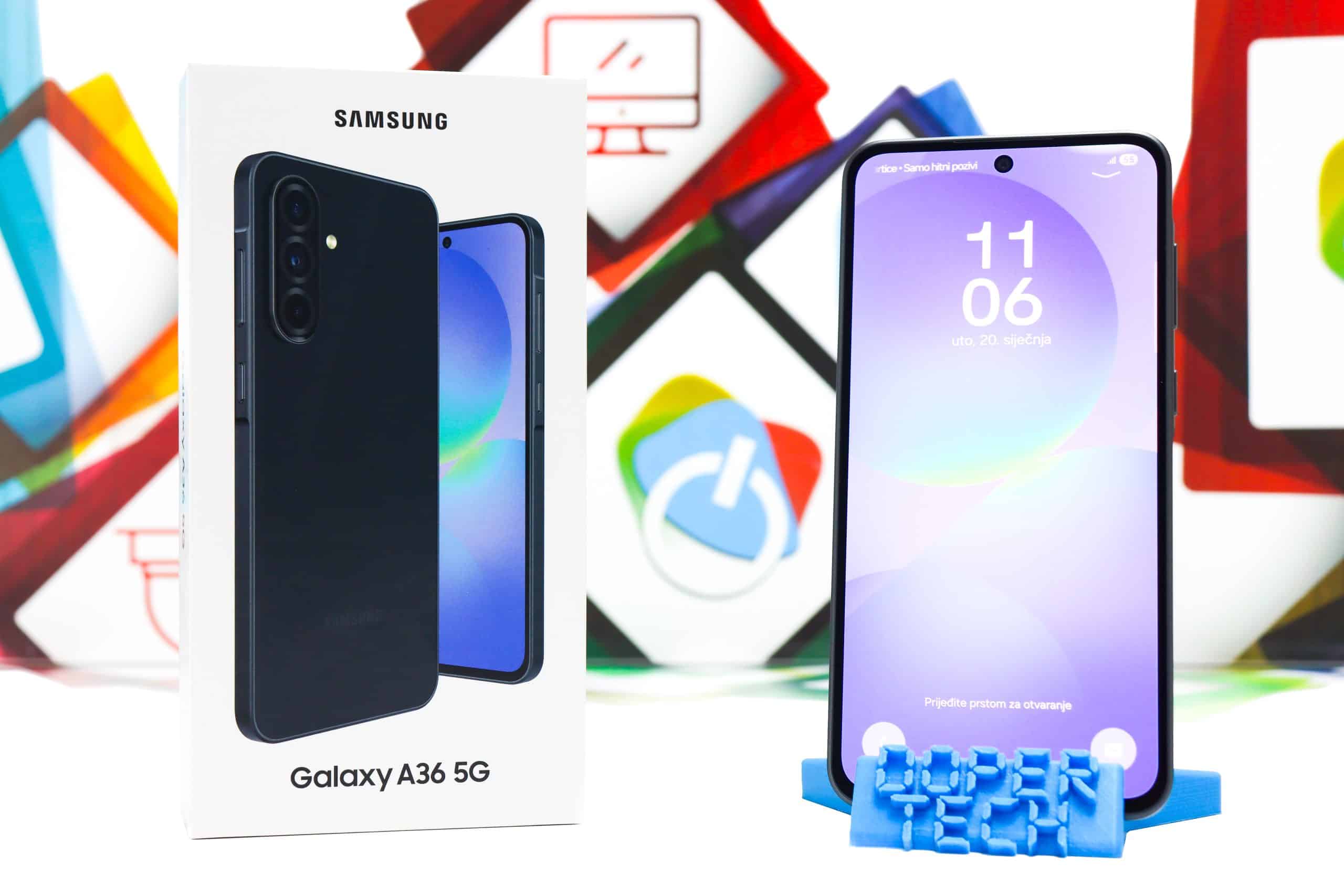 Smartphone Samsung Galaxy A36 5G 8GB / 128GB Awesome Black
