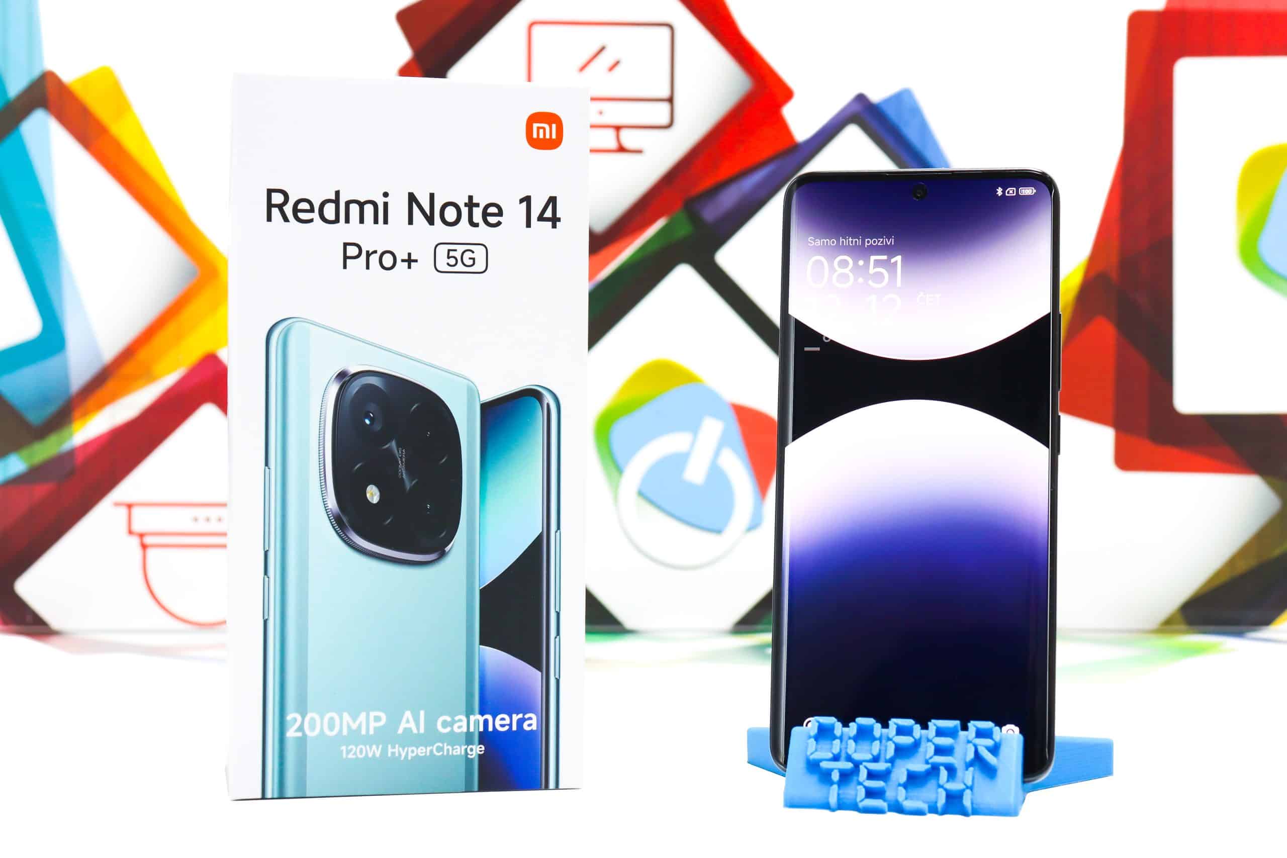 Smartphone Xiaomi Redmi Note 14 Pro+ 5G 12GB/256GB Midnight Black