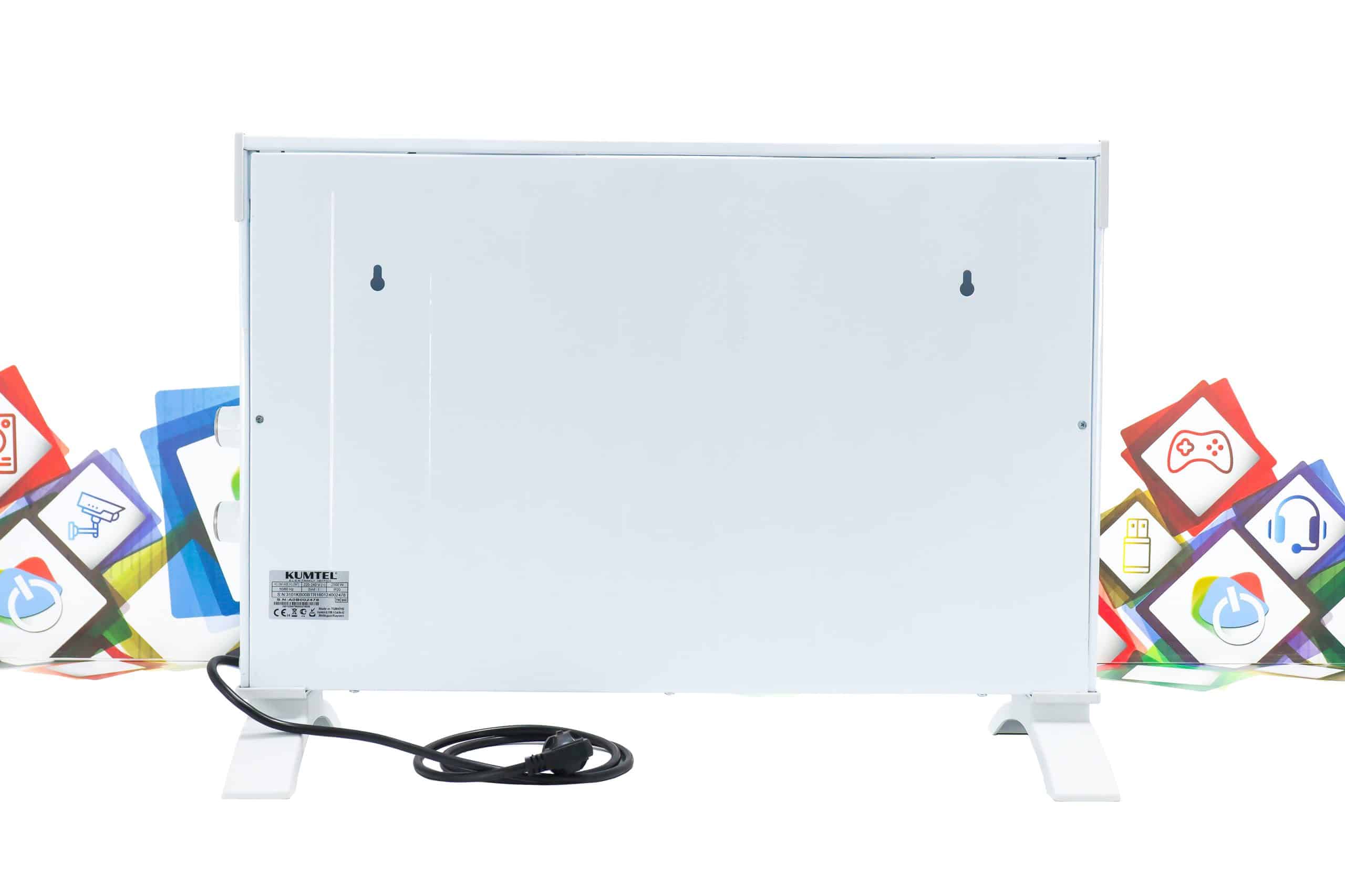 Konvektor električna grijalica Kumtel HC-2947 2500W - Slika 5