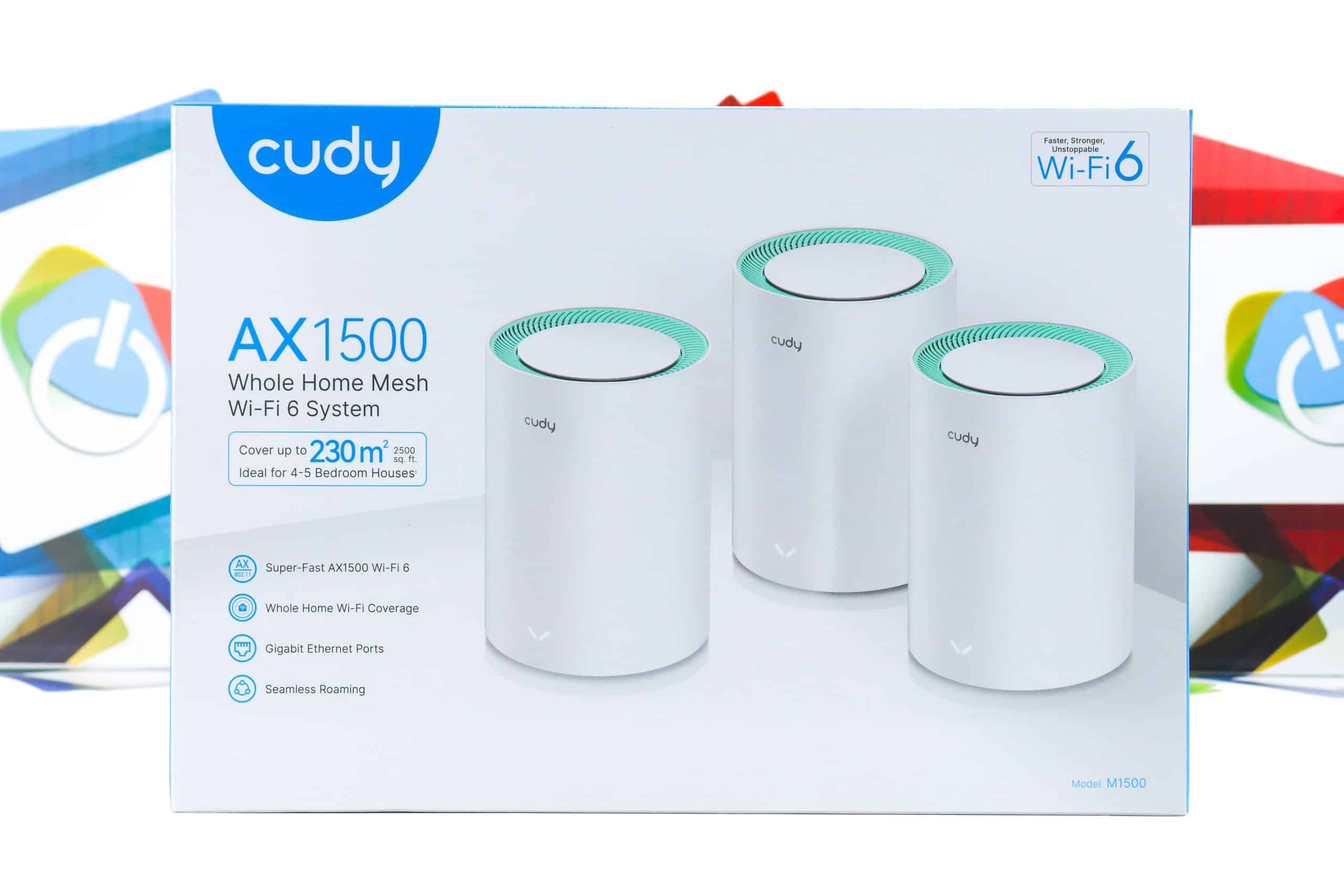 Mesh Wi-Fi 6 sistem za cijelu kuću Cudy M1500 230m2