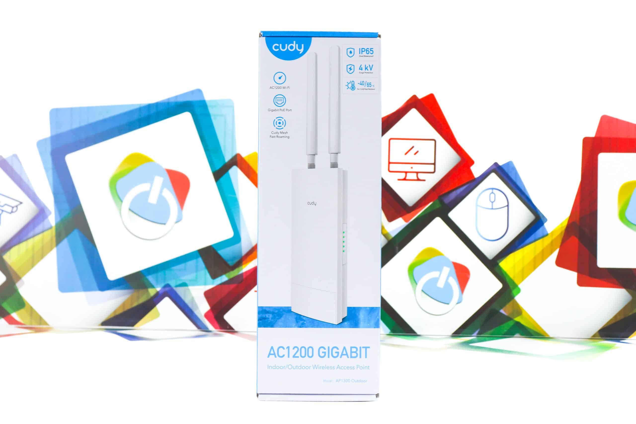 Router Wireless Cudy AP1300 Outdoor AC1200 Dual-Band Gigabit
