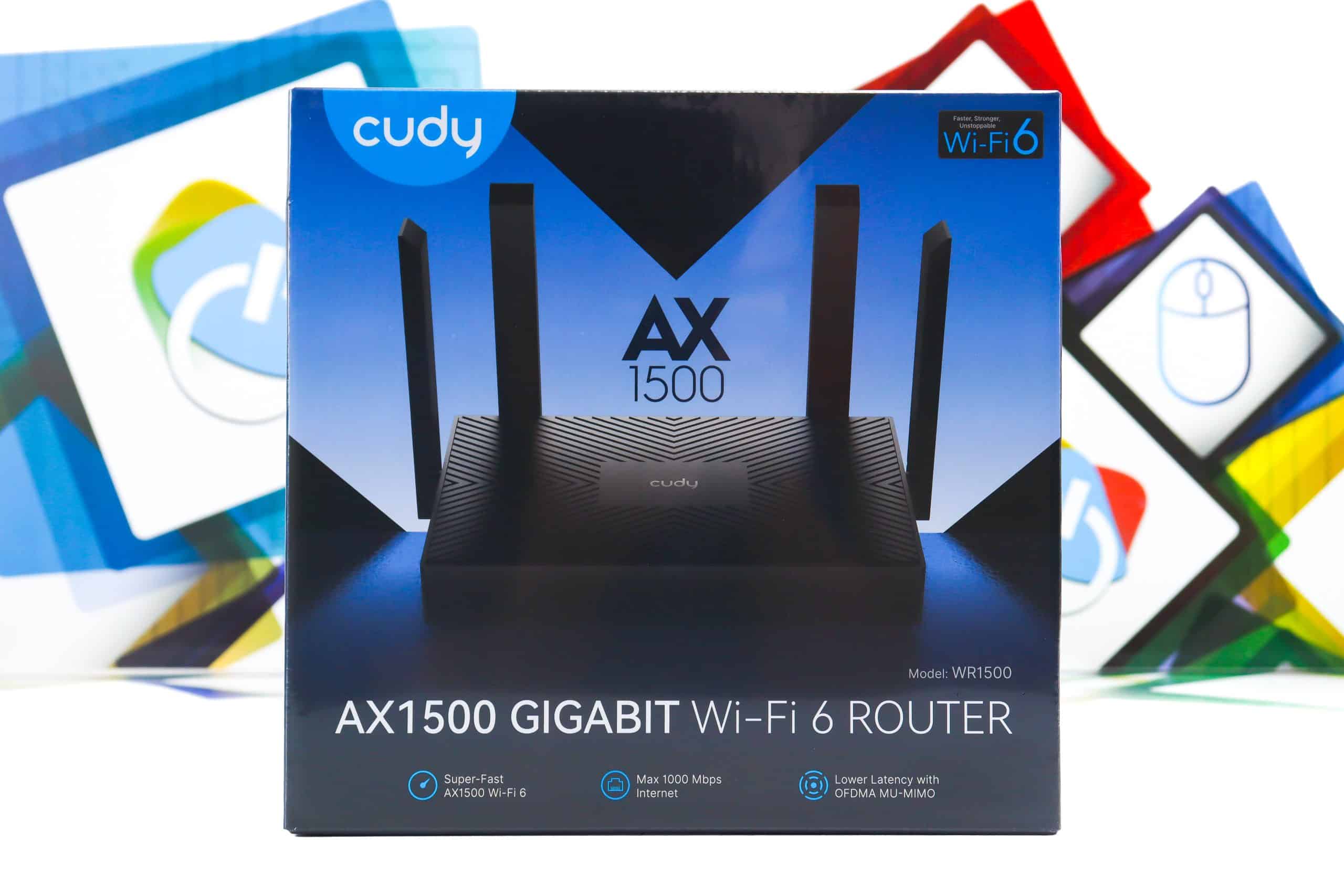 Router Wireless Cudy WR1500 AX1500 Gigabit Dual Band WiFi 6