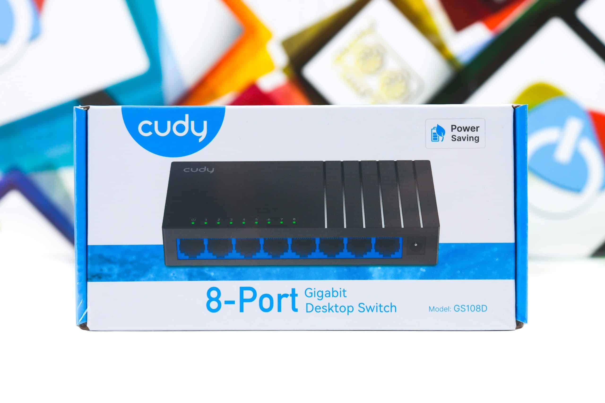 Desktop Switch Cudy GS108D - 8×10/100/1000 Mbps