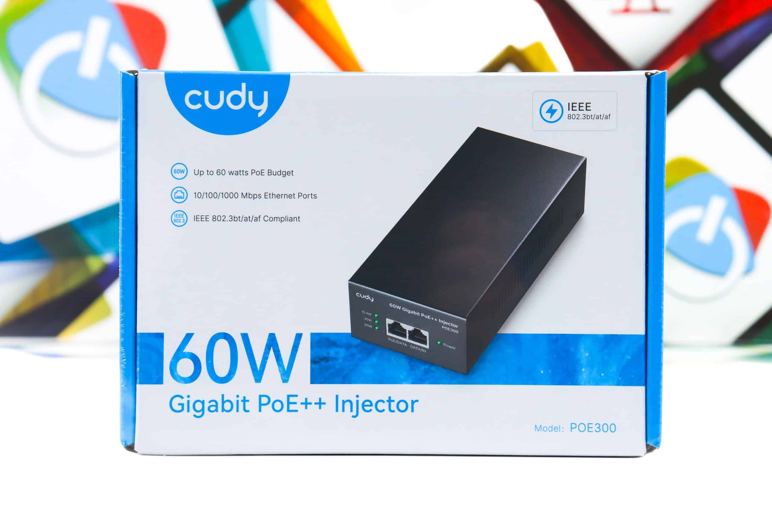 Adapter Cudy POE300 PoE+ + Injector RJ45 60W