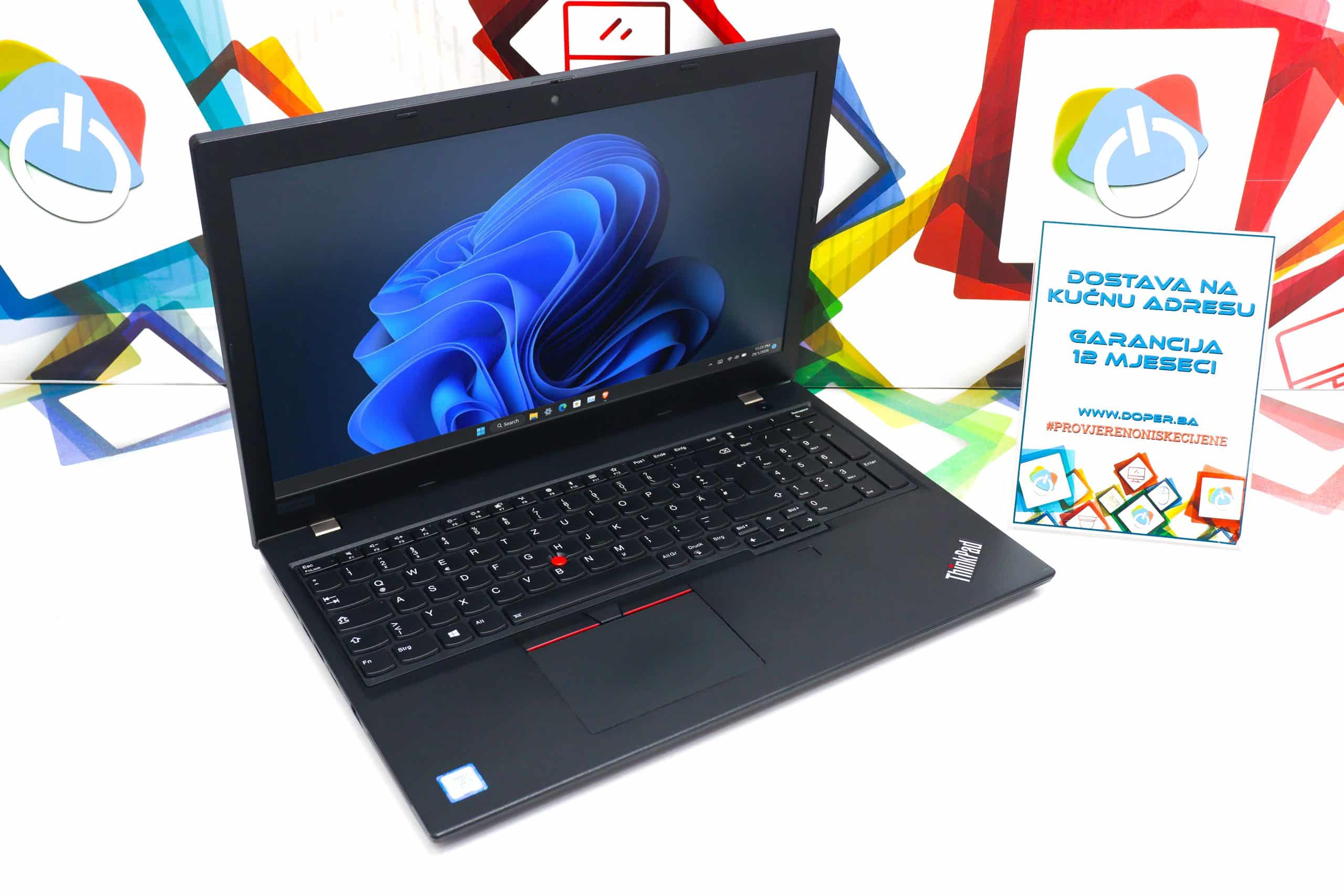 Laptop Lenovo L590 i5-8365u 128GB SSD 8GB DDR4 15,6" - Slika 9