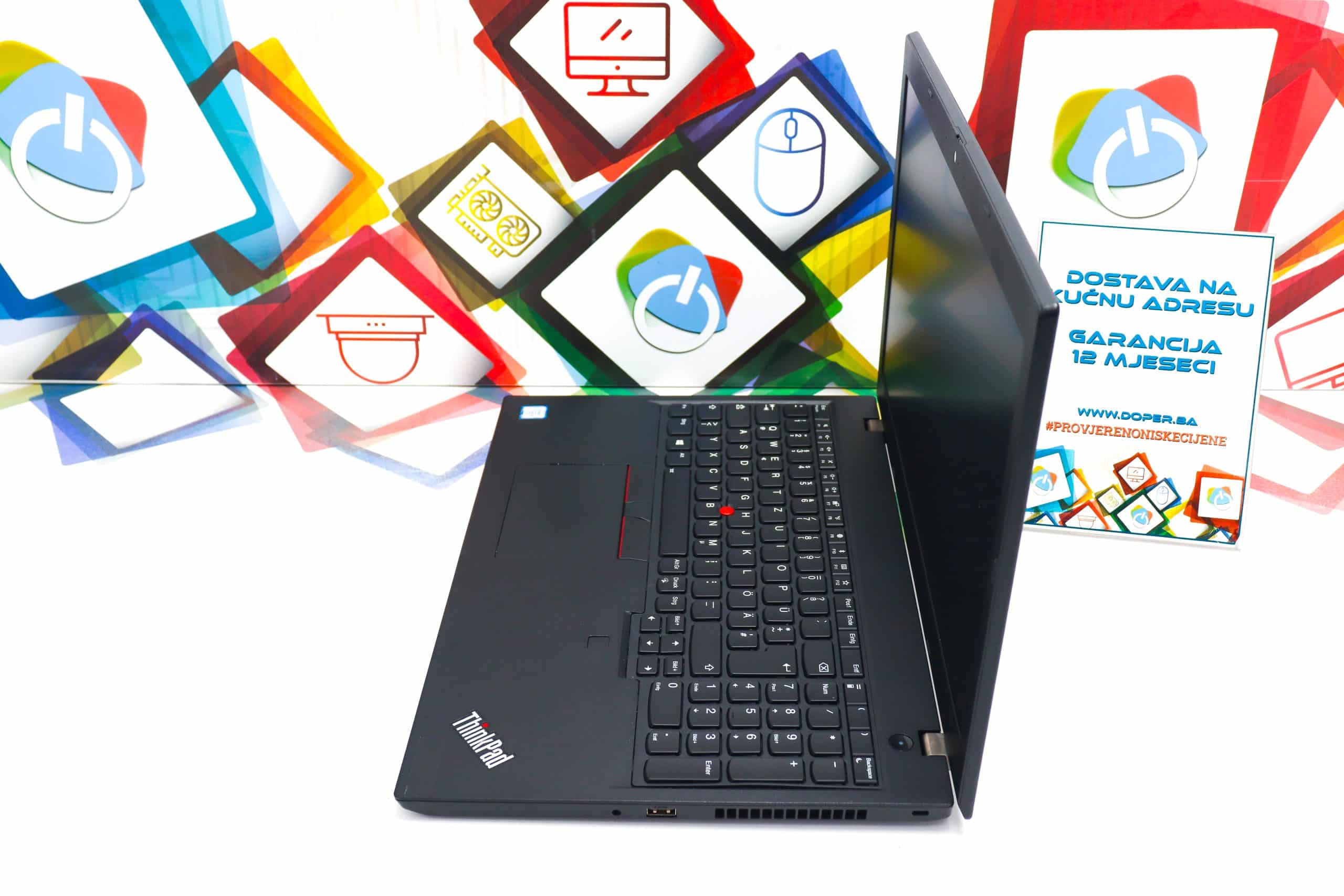 Laptop Lenovo L590 i5-8365u 128GB SSD 8GB DDR4 15,6" - Slika 6