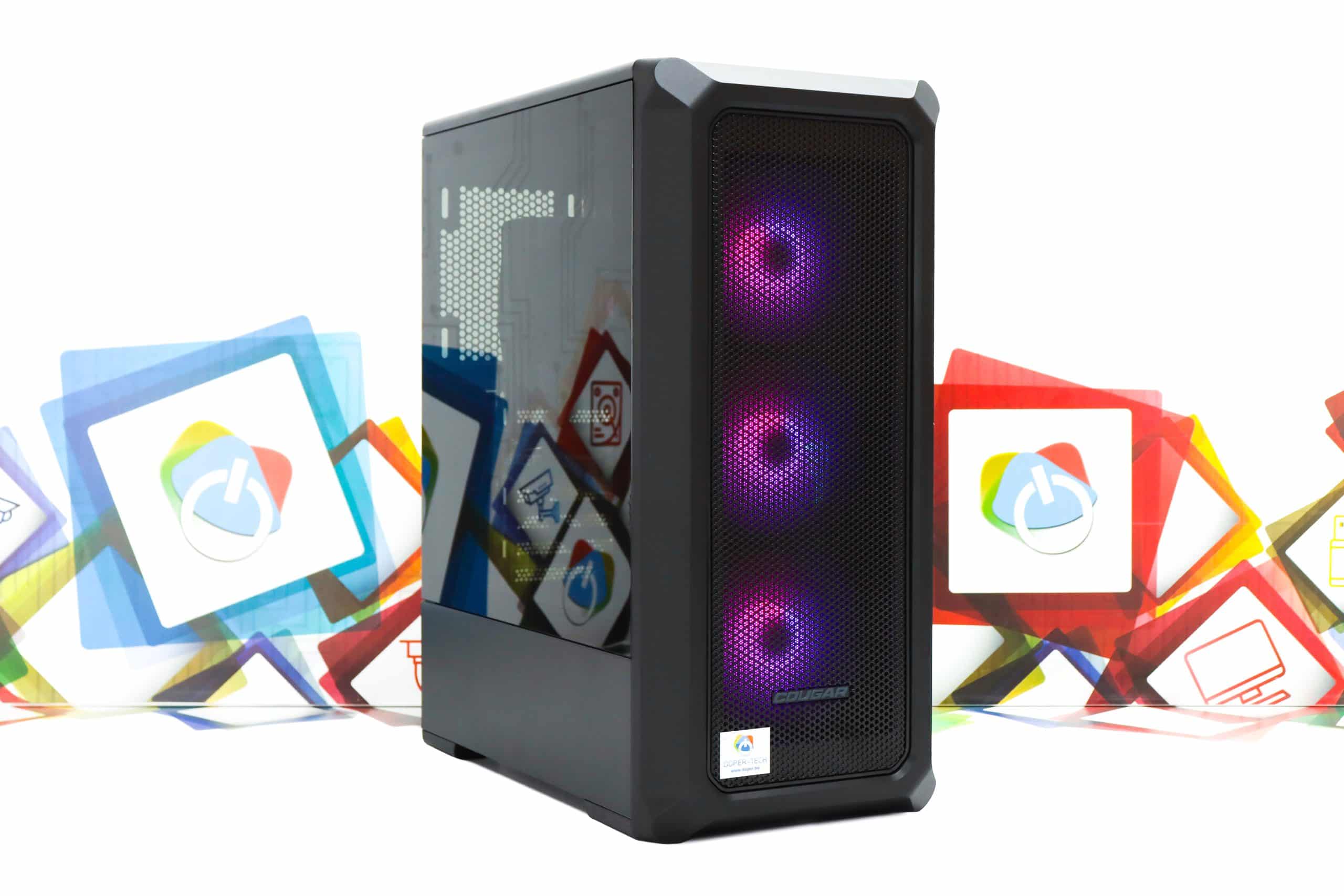 Gaming PC Archon 2 Mesh-56B R7 5700X RTX 5060 Ti 1TB SSD 32GB DDR4 - Slika 3