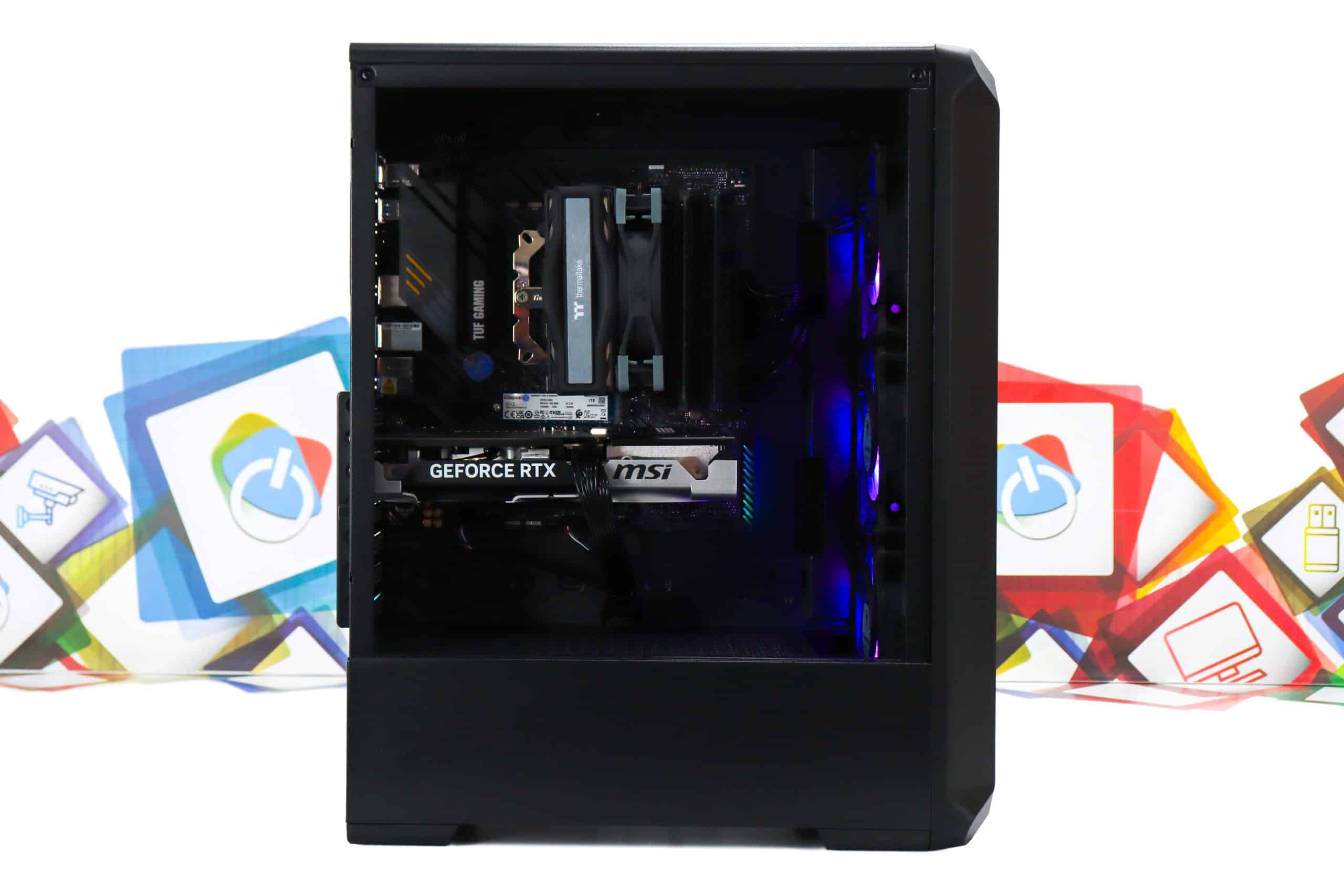 Gaming PC Archon 2 Mesh-56B R7 5700X RTX 5060 Ti 1TB SSD 32GB DDR4 - Slika 8