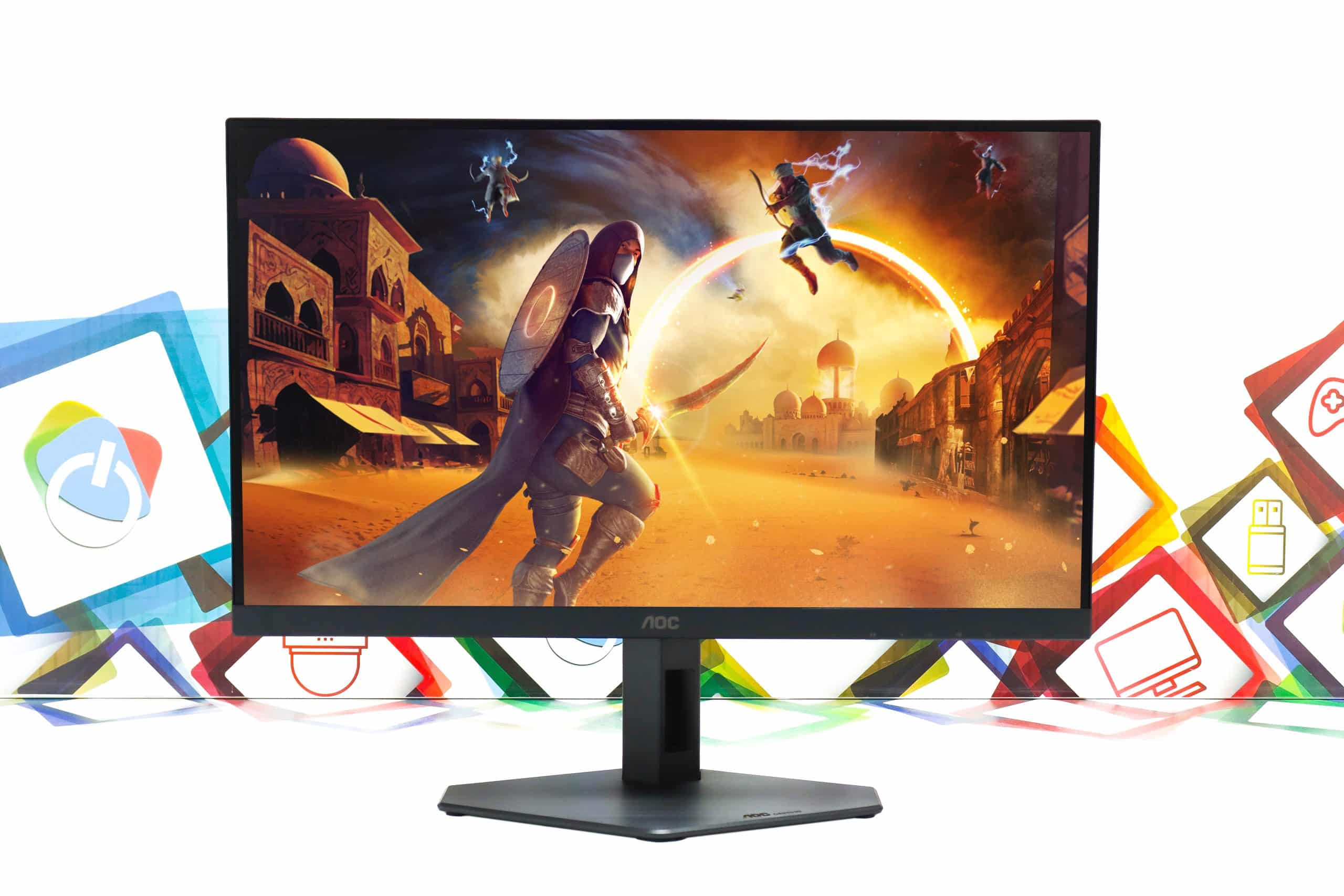 Gaming monitor AOC 24G4HRE 24'' IPS FHD 200Hz 0,5ms