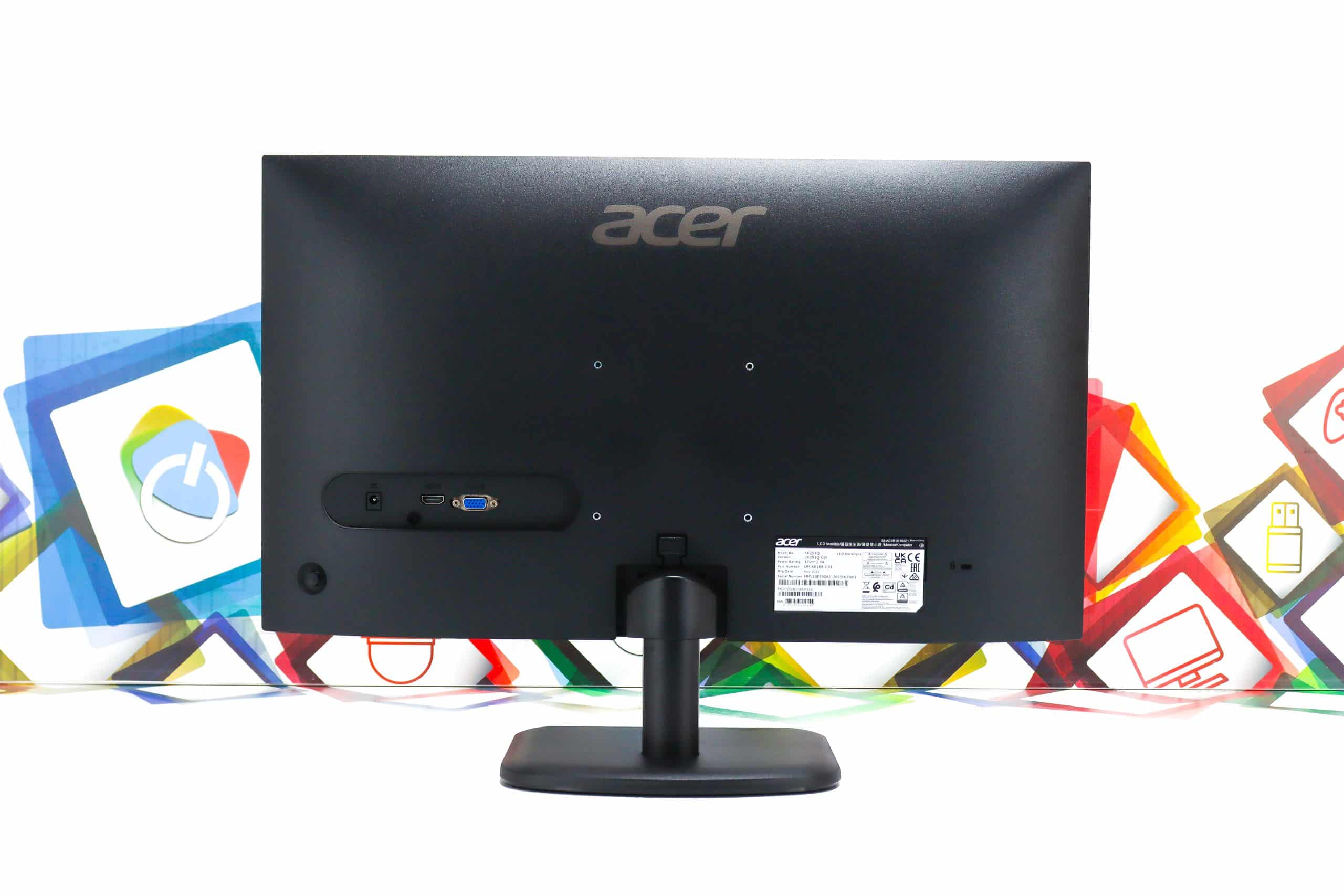 Gaming monitor Acer EK251Q Gbi 24,5'' IPS FHD 120Hz 1ms - Slika 4
