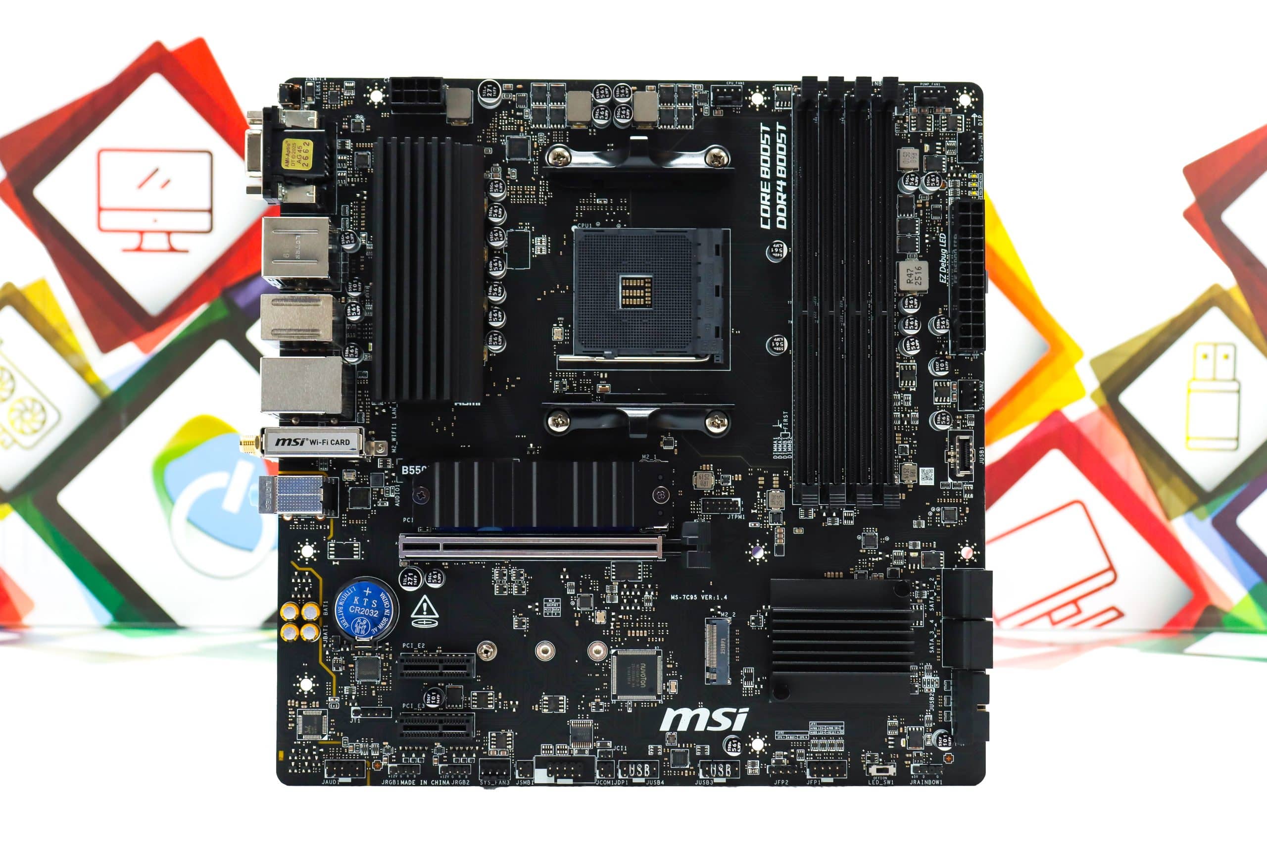 Matična ploča MSI B550M PRO-VDH WiFi - Slika 2