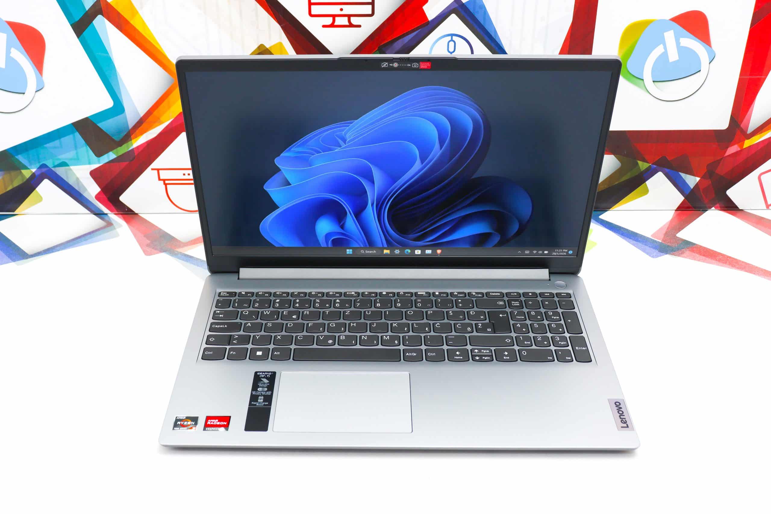 Laptop Lenovo IdeaPad 1 15AMN7 R3 7320u 512GB SSD 16GB DDR5 15,6'' - Slika 6