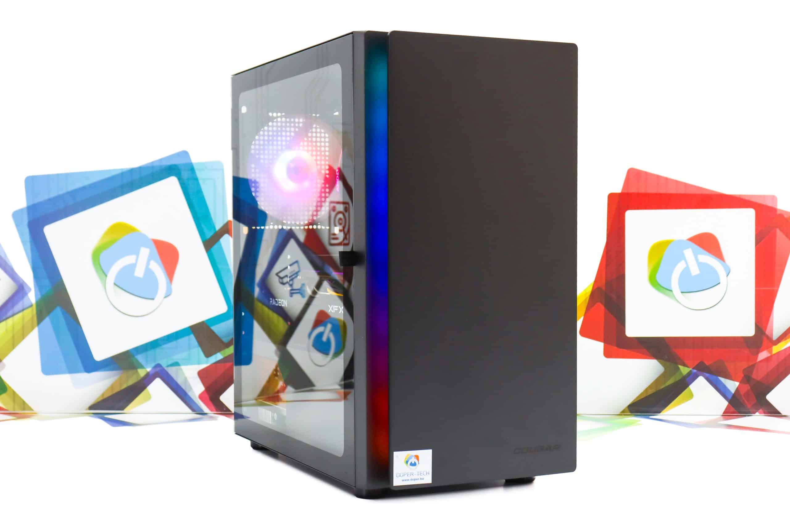 Gaming PC Purity-24 R5 3600 Radeon RX 9060 256GB SSD 8GB DDR4 - Slika 3