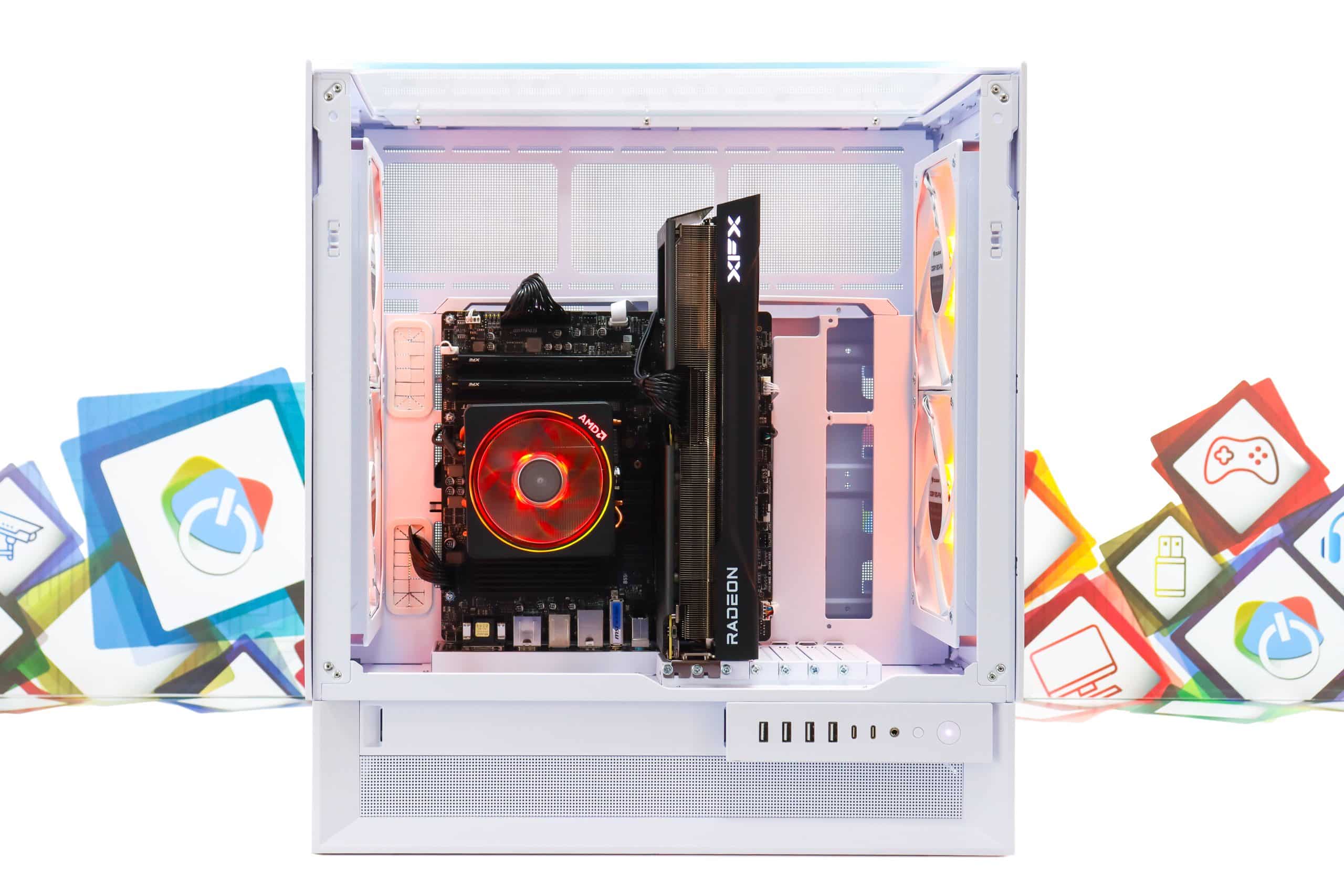 Gaming PC OmnyX 02 R7 5800XT RX 9070XT 1TB SSD 32GB DDR4 - Slika 5