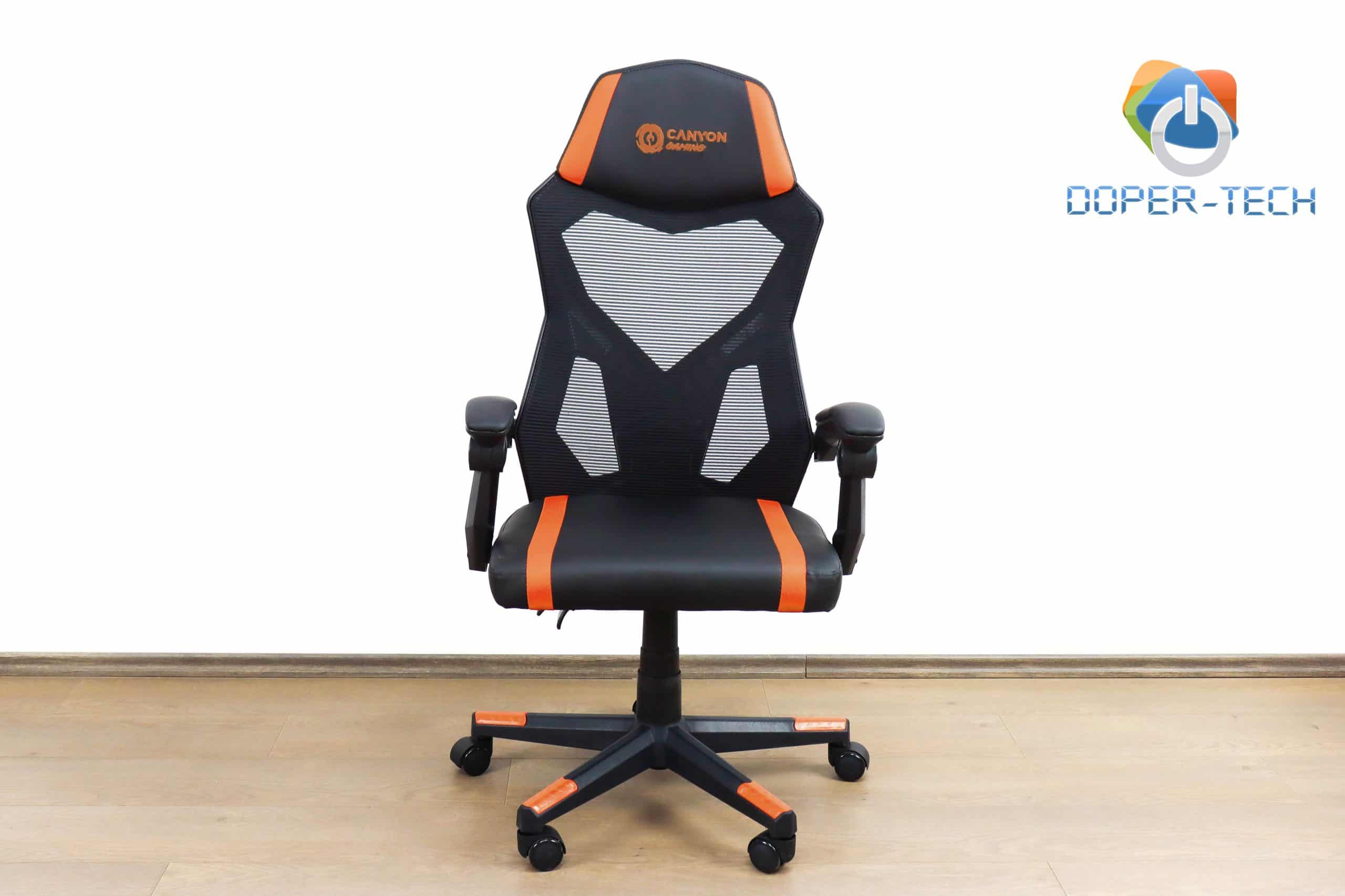 Gaming stolica Canyon Flow MCH01 crno-narandžasta