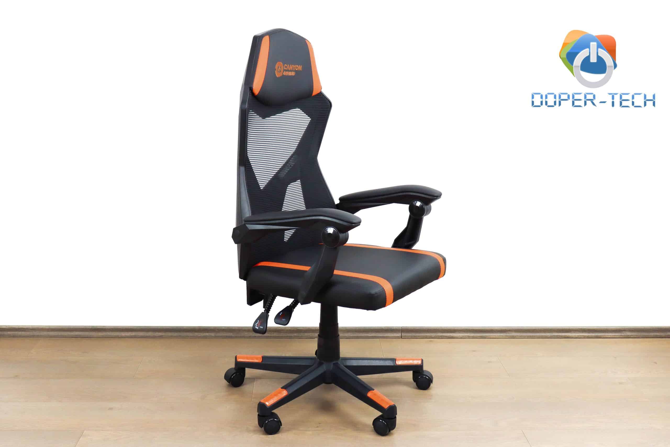 Gaming stolica Canyon Flow MCH01 crno-narandžasta - Slika 6