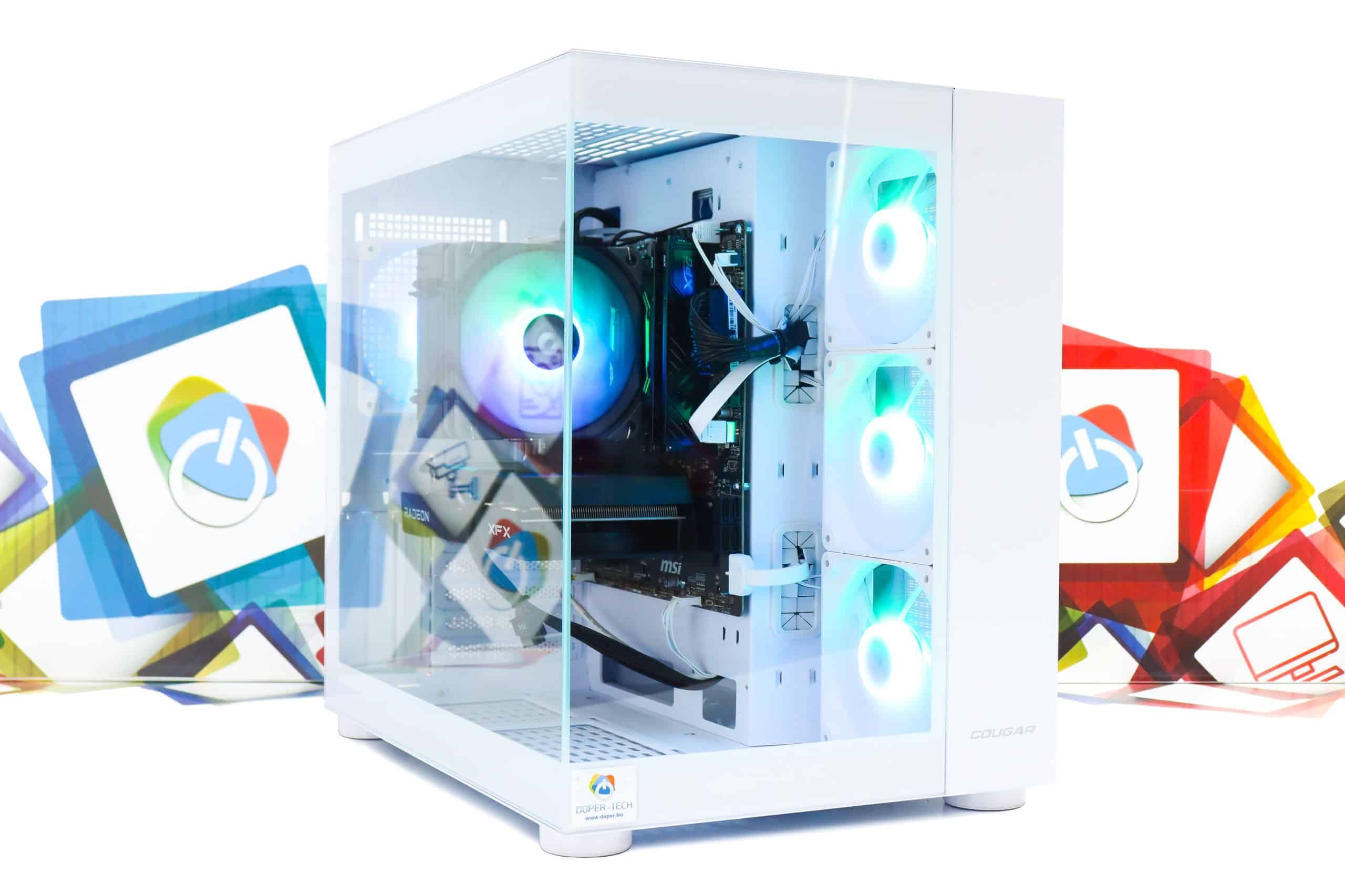 Gaming PC Cougar FV150-06 R7 5700X RX 9060 1TB SSD 32GB DDR4 - Slika 2