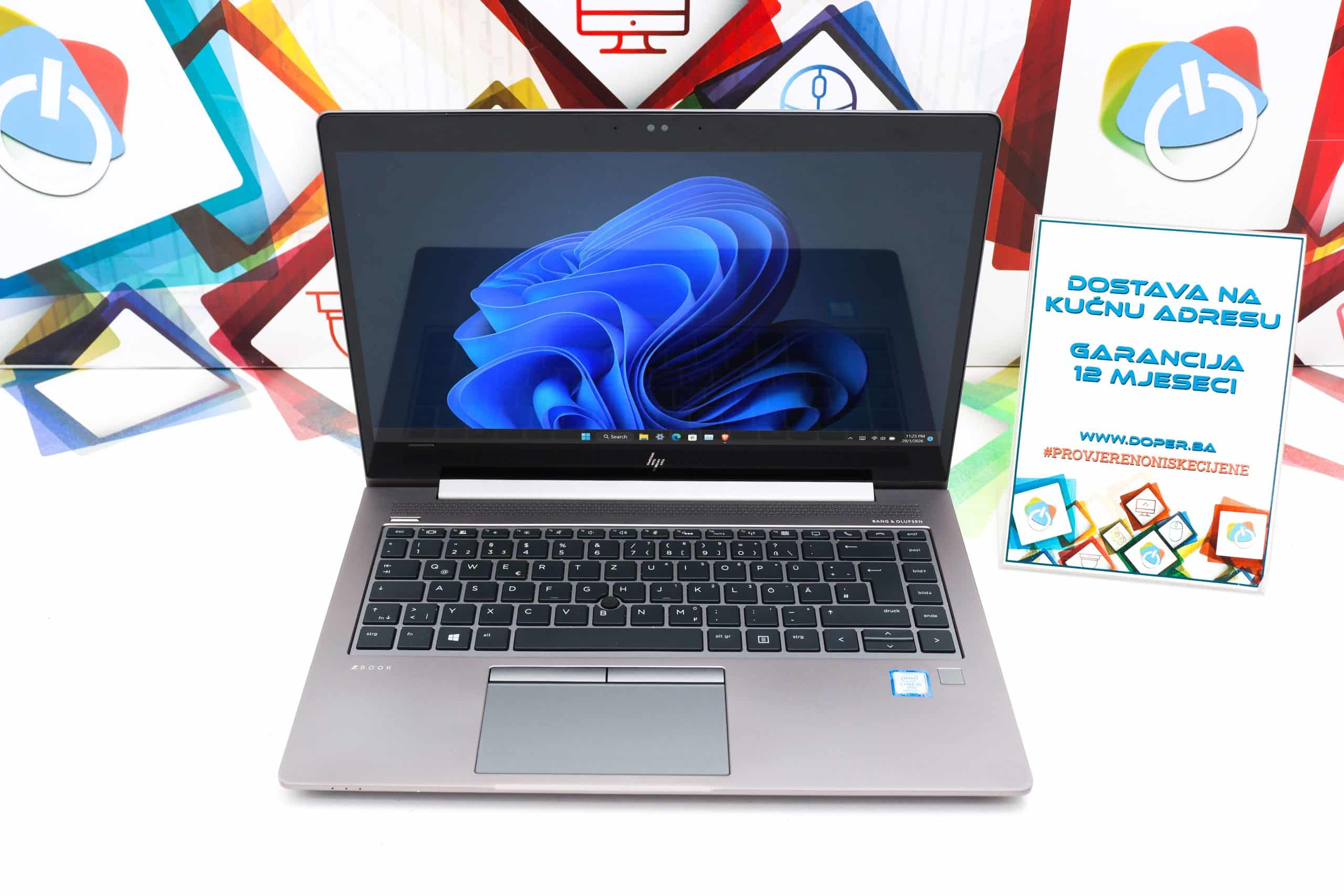 Laptop HP ZBook 14u G5 i5-8350u 256GB SSD 16GB DDR4 14" 120Hz Touchscreen - Slika 5