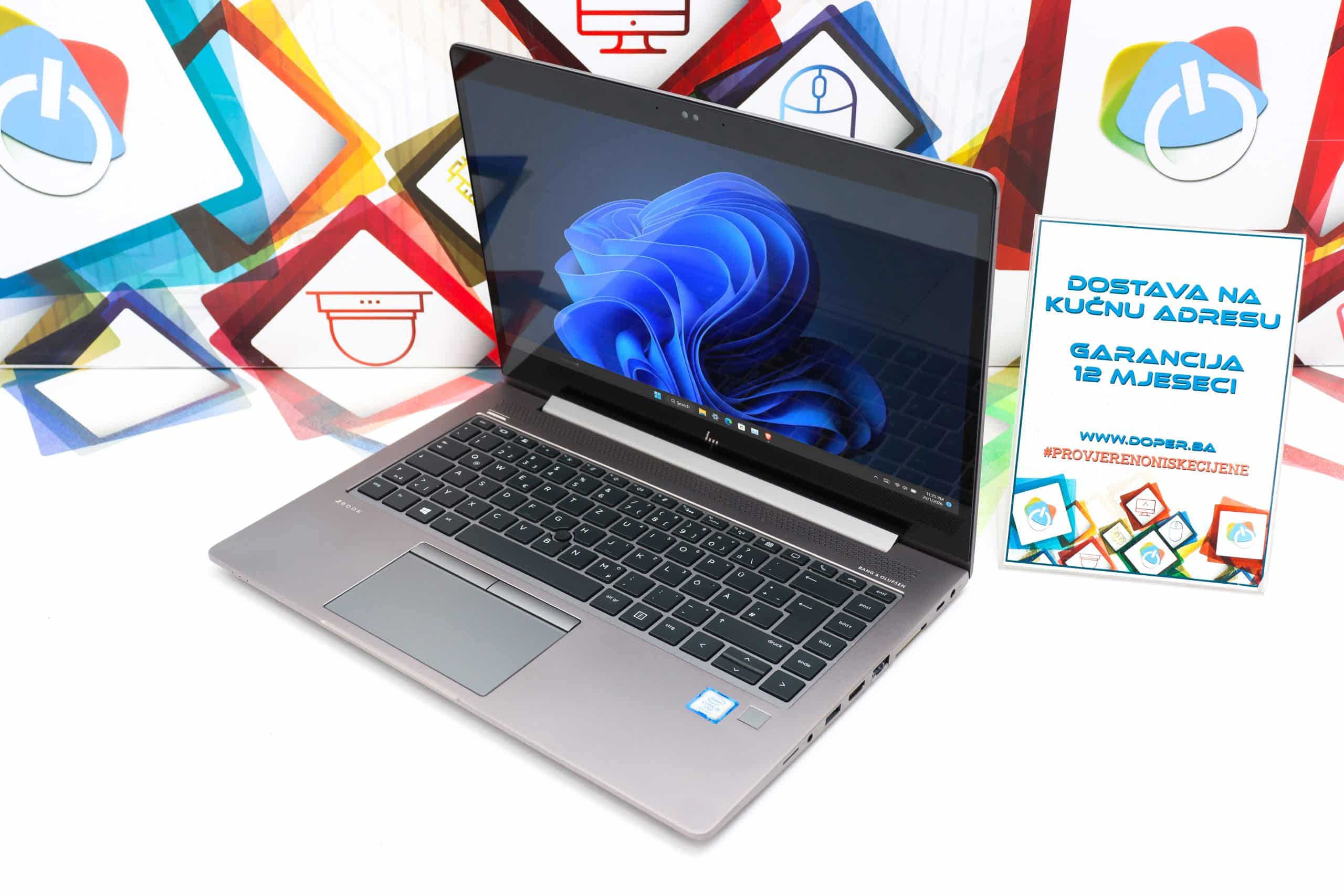 Laptop HP ZBook 14u G5 i5-8350u 256GB SSD 16GB DDR4 14" 120Hz Touchscreen - Slika 6