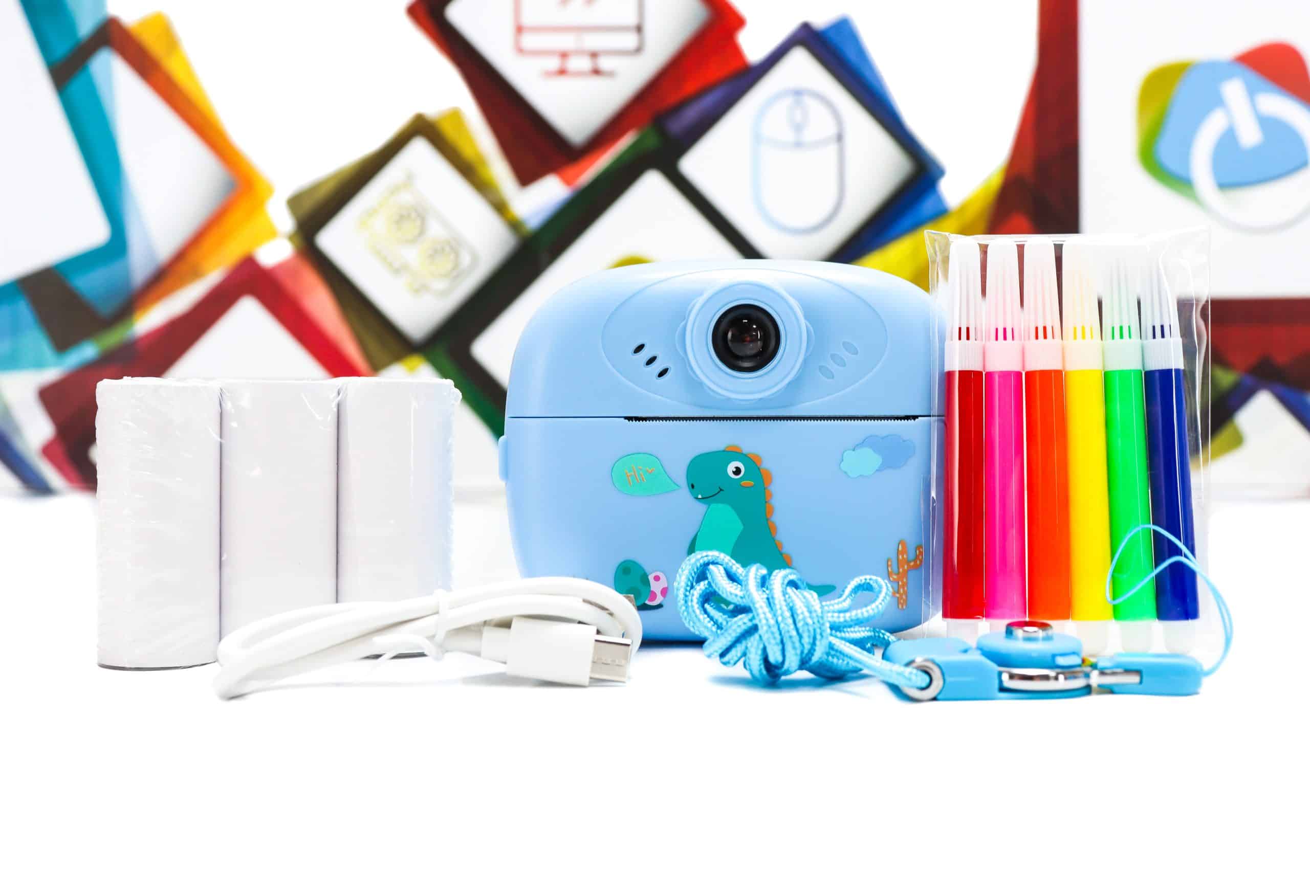 Dječiji digitalni fotoaparat camera Z13 plava 2.4" - Slika 3