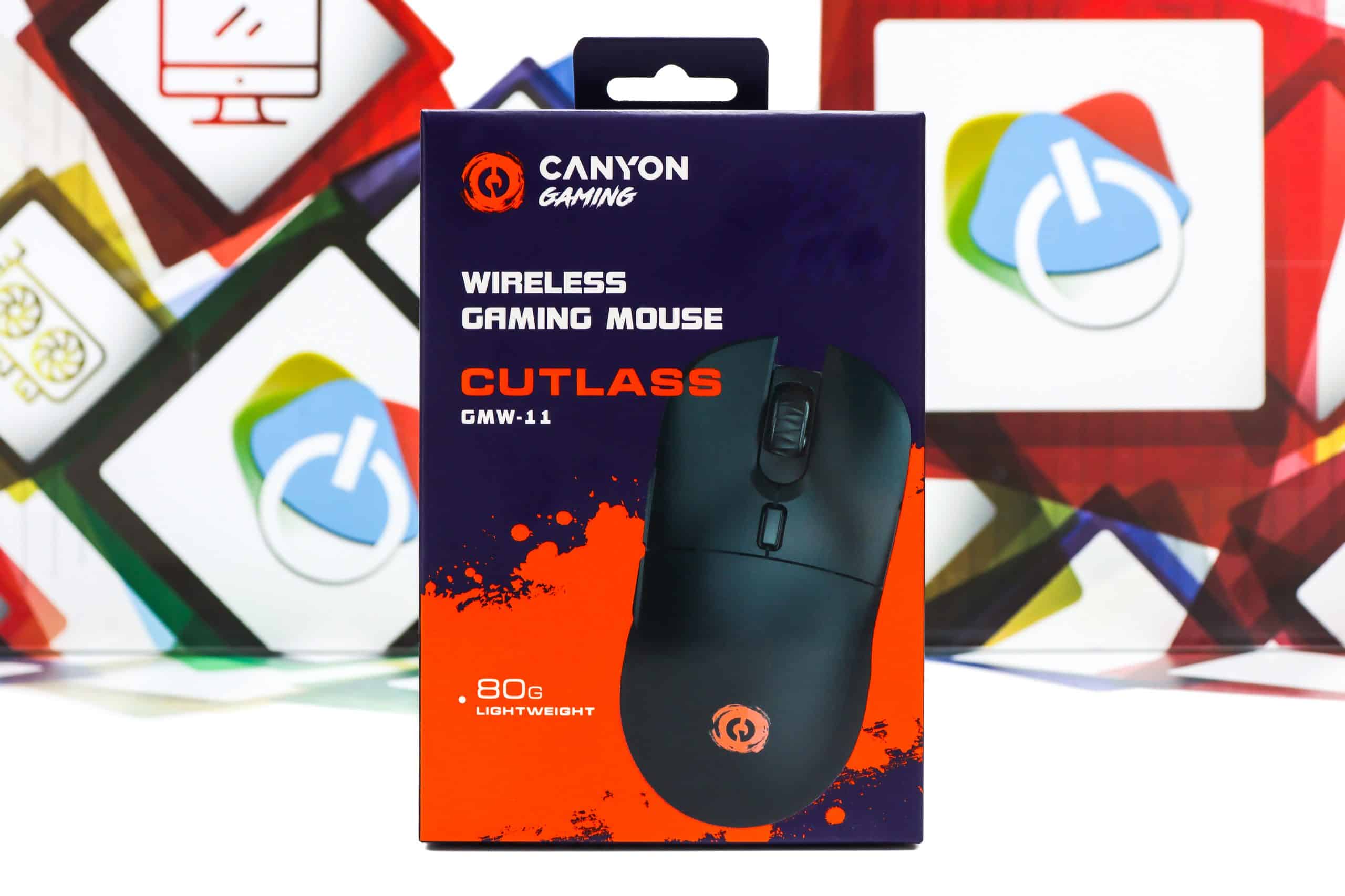 Miš bežični Canyon Cutlass GMW-11 black