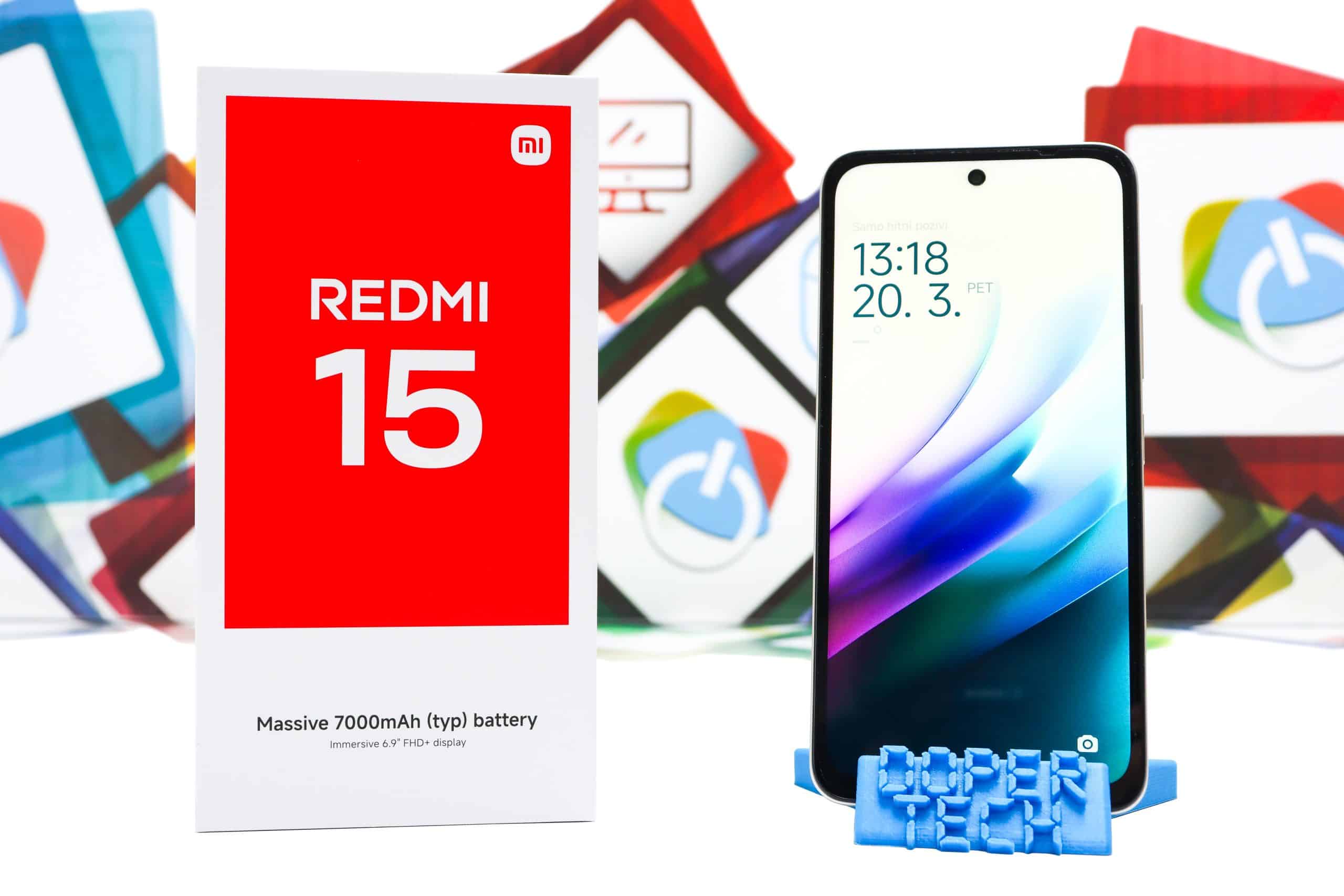 Smartphone Xiaomi Redmi 15 6GB/128GB Titan Gray