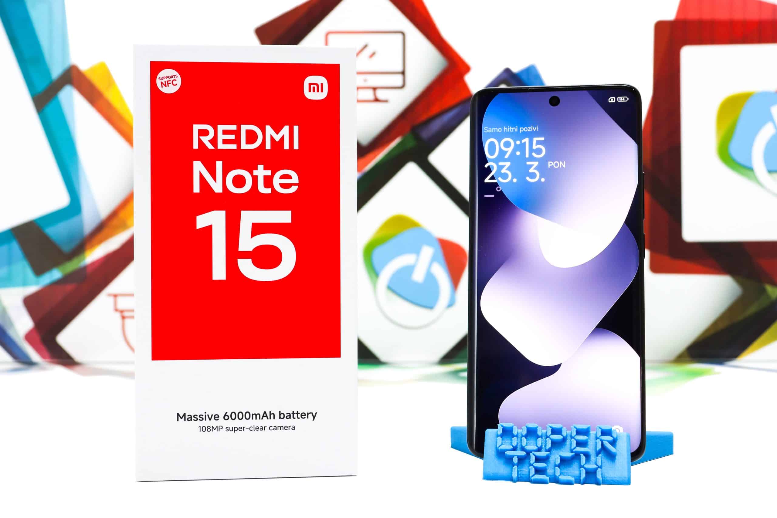 Smartphone Xiaomi Redmi Note 15 8GB/256GB Black